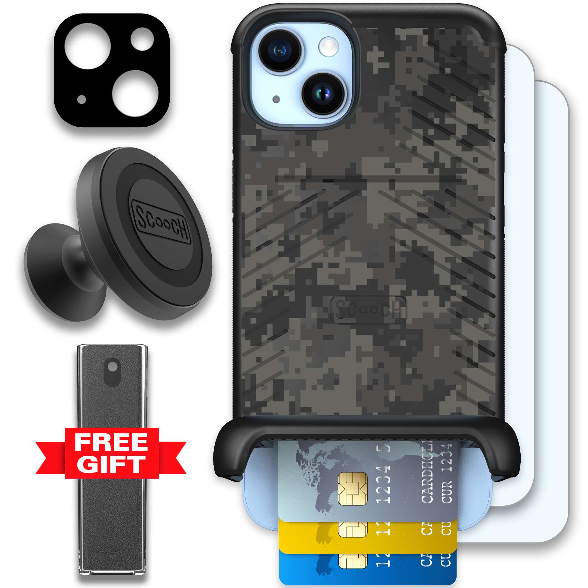 WMTE DIGICAMO iPhone 14 Plus Defender Bundle