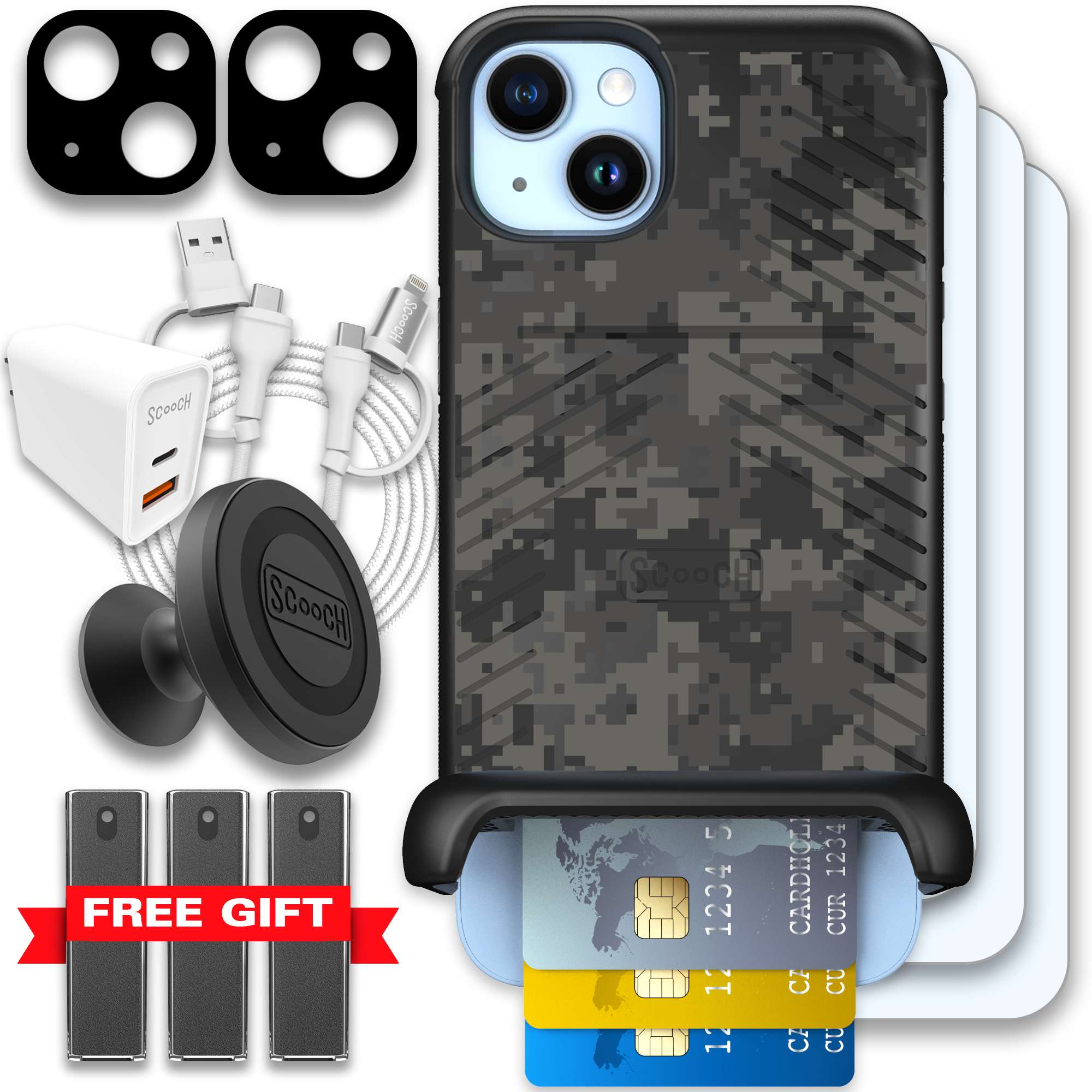 WMTE DIGICAMO iPhone 14 Plus Ultimate Bundle