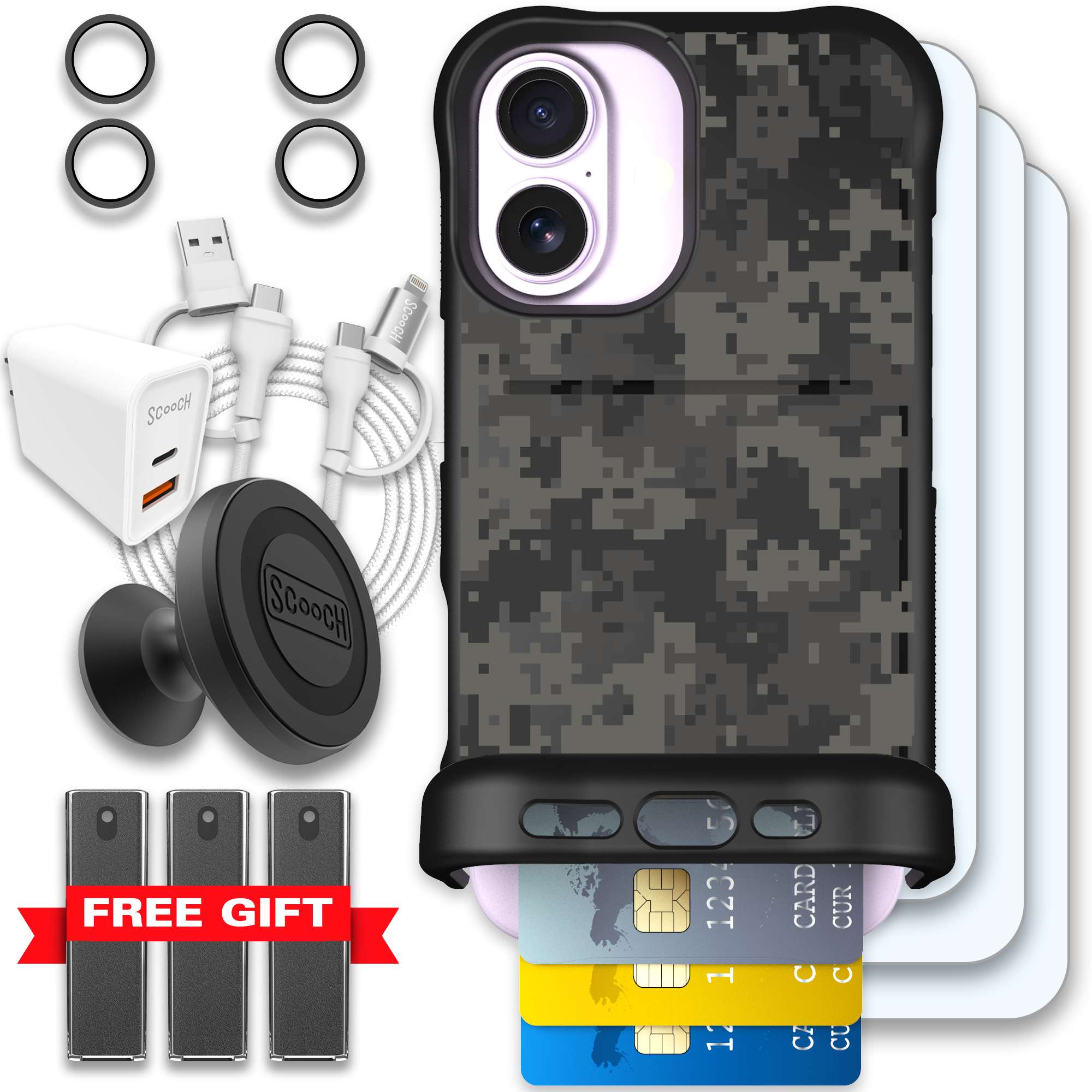 WMTE DIGICAMO iPhone 17 Ultimate Bundle
