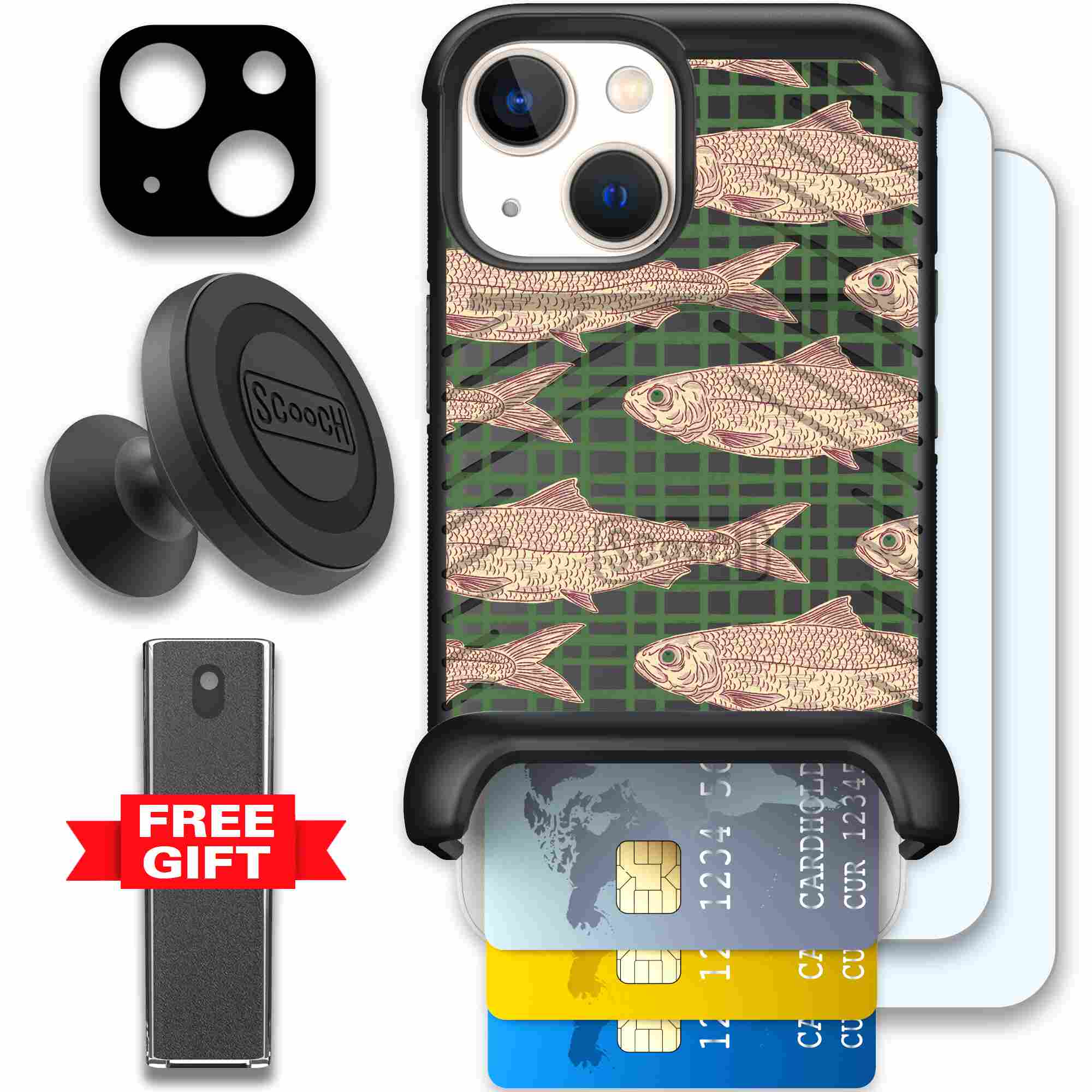 Fresh Catch | website | iPhone 13 mini | Defender Bundle