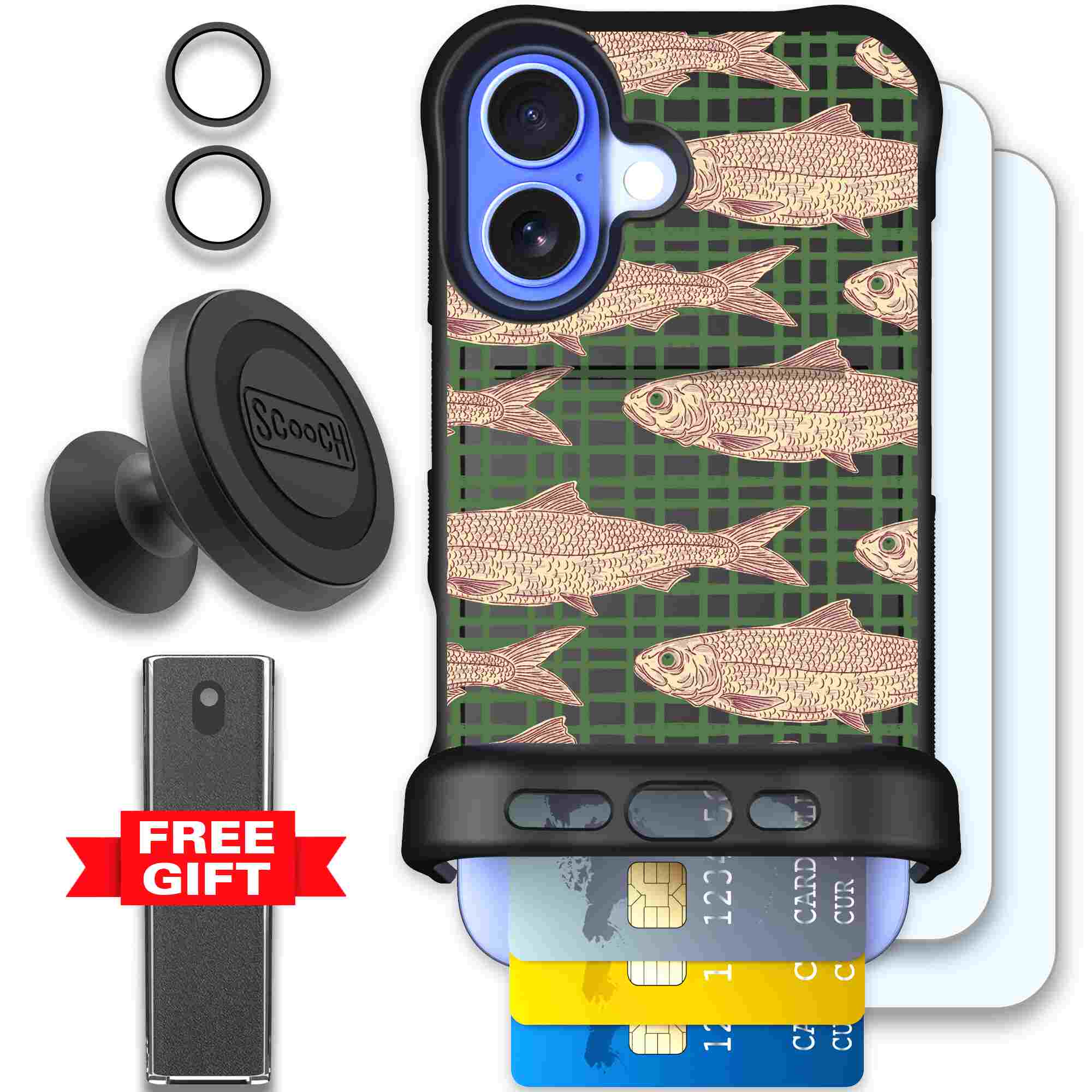 Fresh Catch | website | iPhone 16 | Defender Bundle