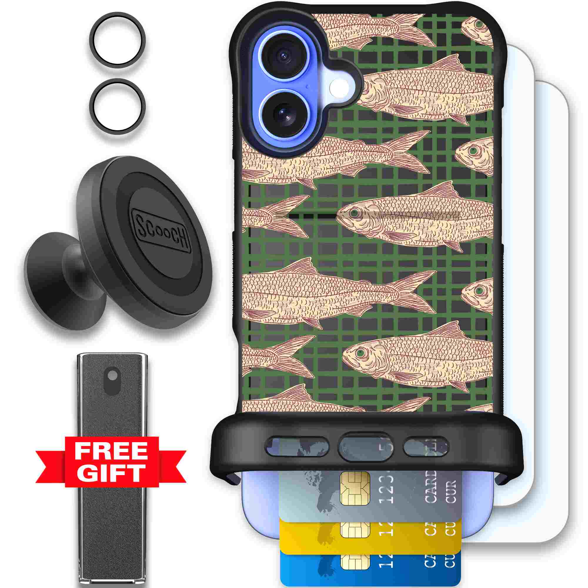 Fresh Catch | website | iPhone 16 Plus | Defender Bundle
