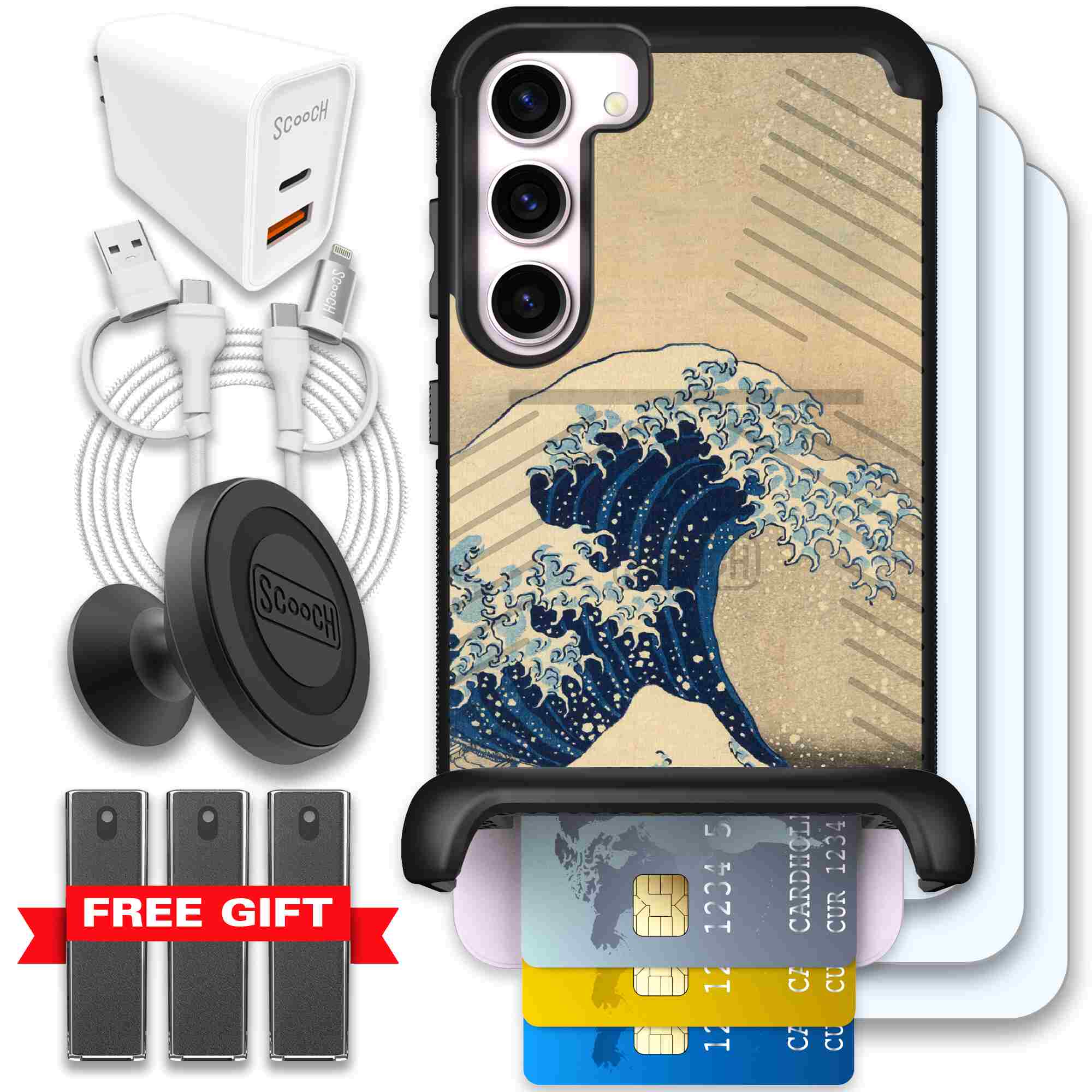Great Wave | website | Galaxy S23+ | Ultimate Bundle