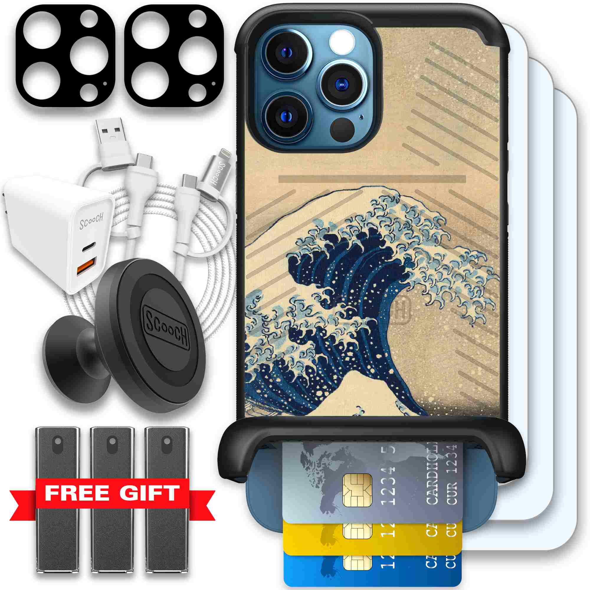Great Wave | website | iPhone 12 Pro Max | Ultimate Bundle