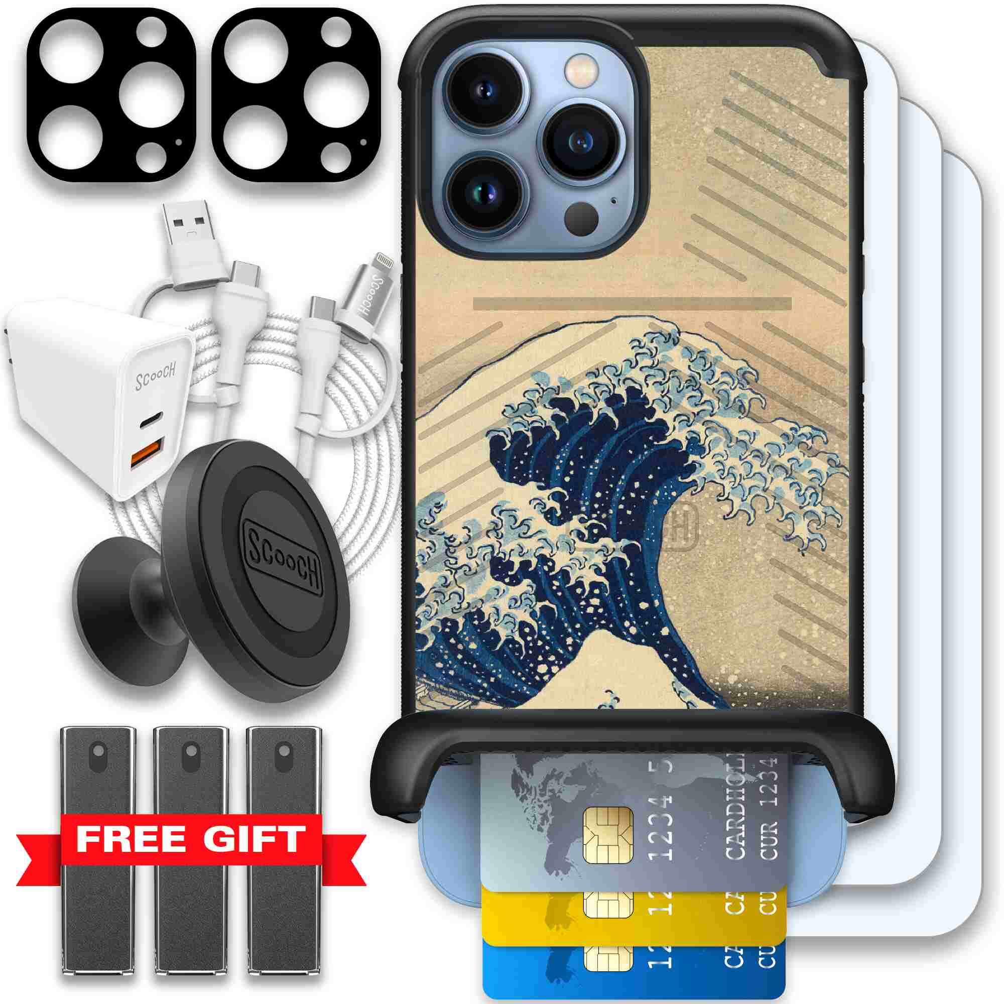 Great Wave | website | iPhone 13 Pro Max | Ultimate Bundle