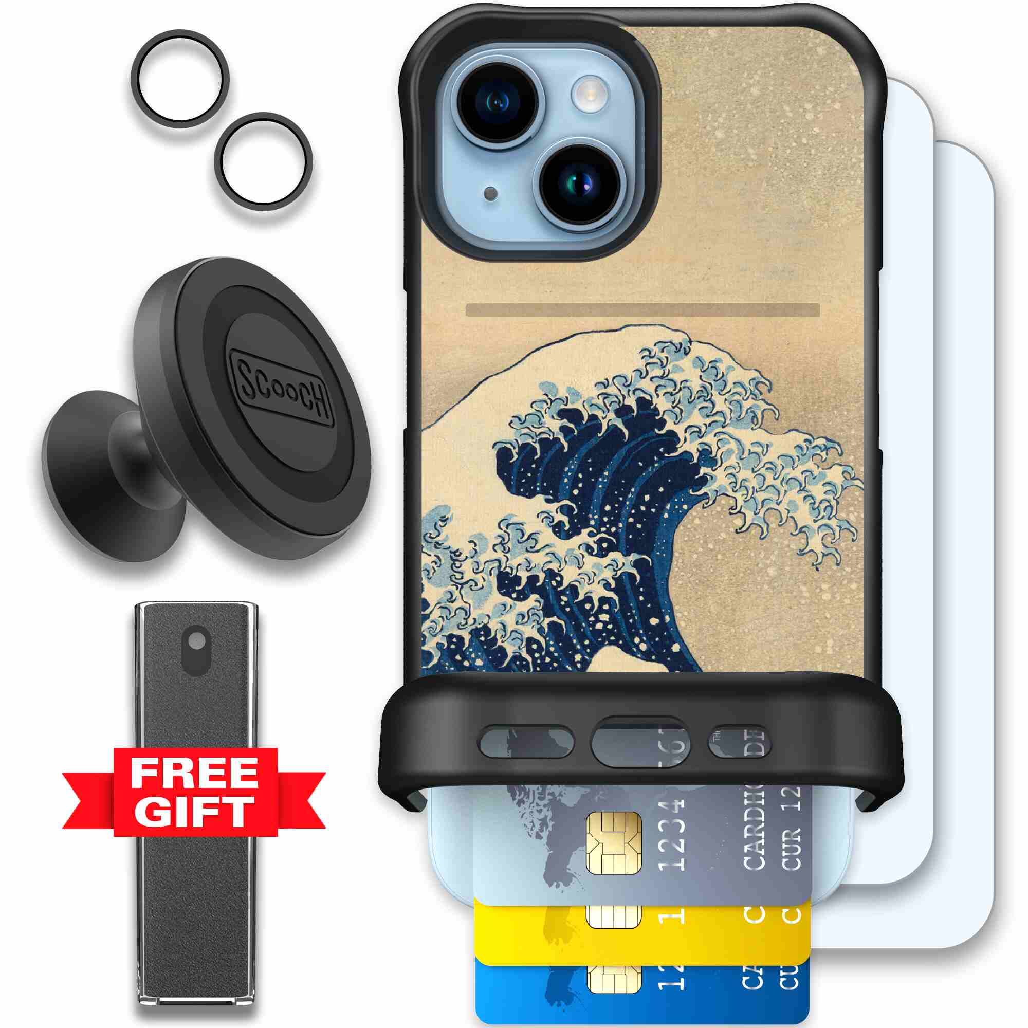 Great Wave | website | iPhone 15 | Defender Bundle