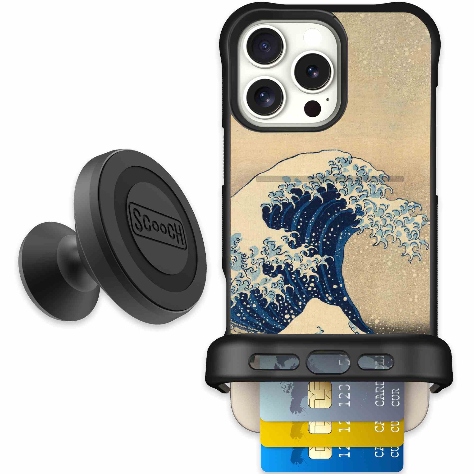 Great Wave | website | iPhone 16 Pro Max | Starter Bundle