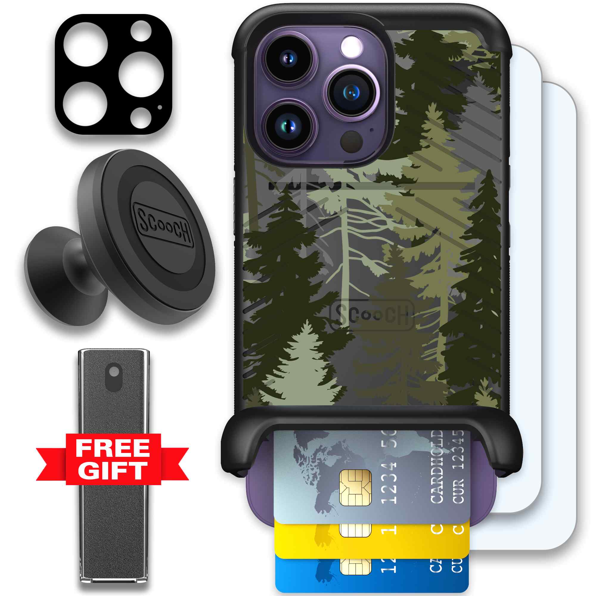 Hidden Pines | website | iPhone 14 Pro | Defender Bundle