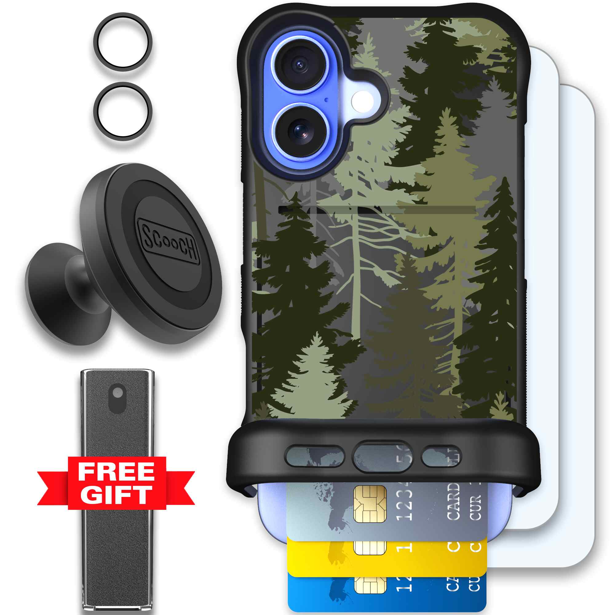 Hidden Pines | website | iPhone 16 | Defender Bundle