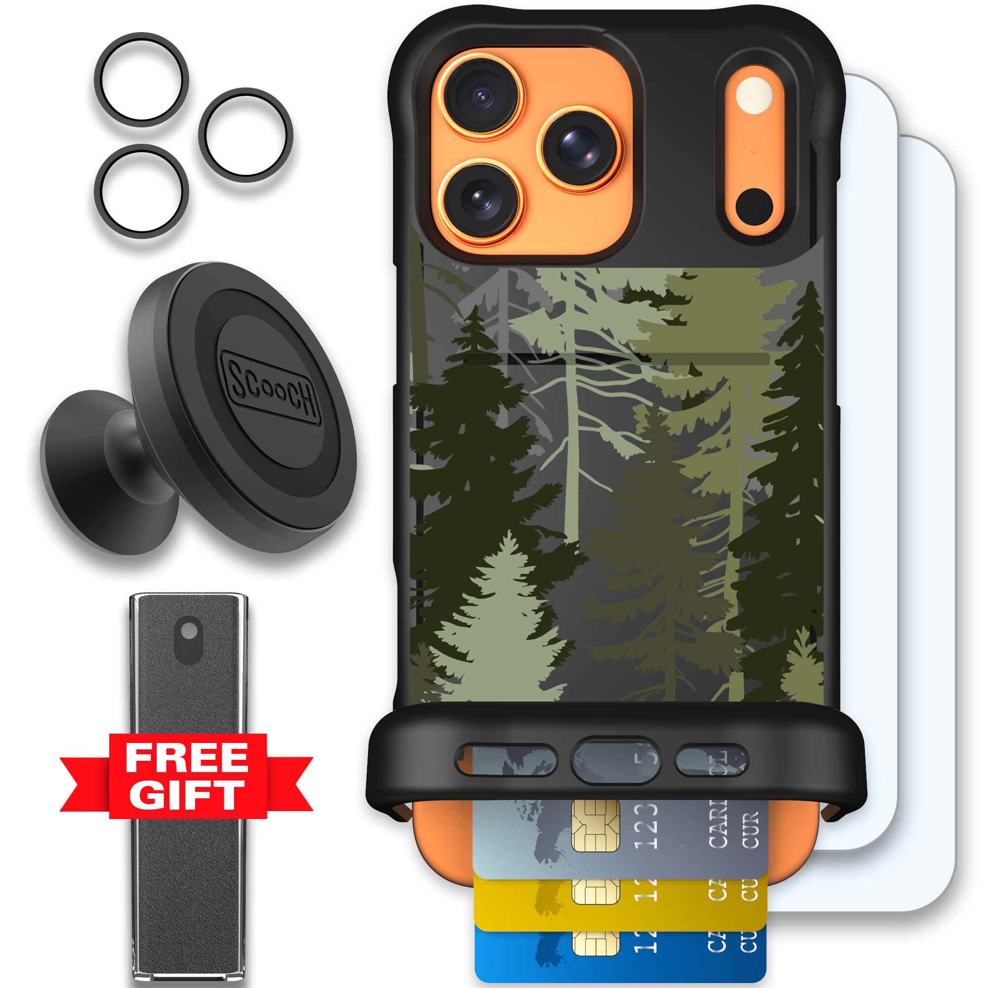 Hidden Pines | website | iPhone 17 Pro Max | Defender Bundle
