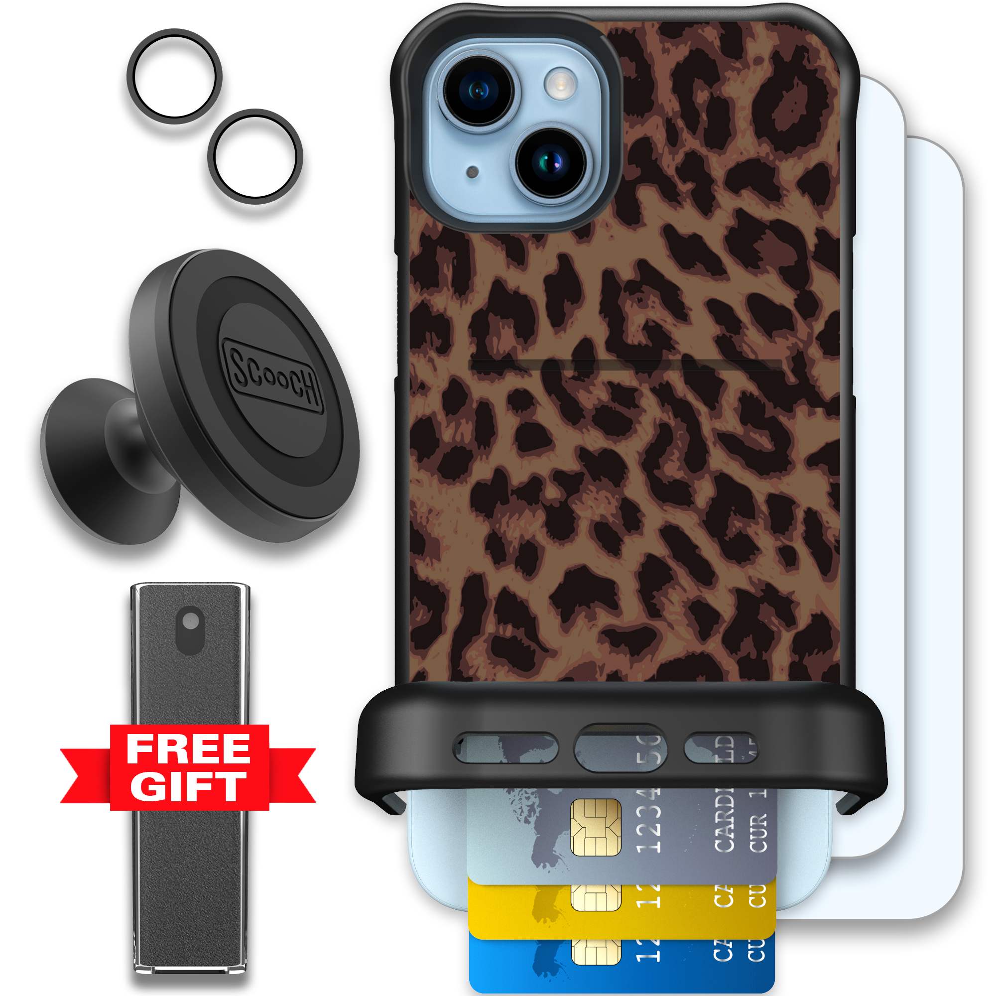 WMTE LUXELEOP iPhone 15 Plus Defender Bundle