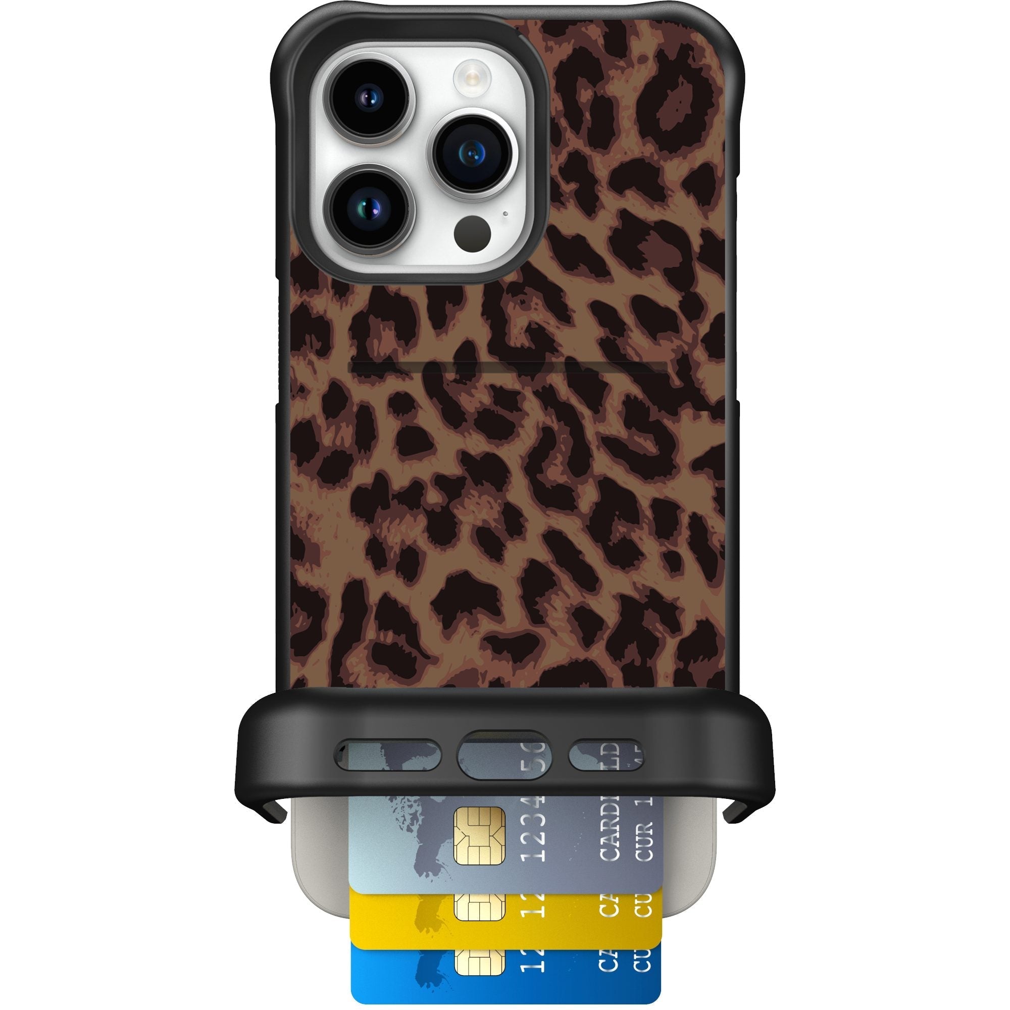 Wingmate - Luxe Leopard - iPhone 15 Pro Max
