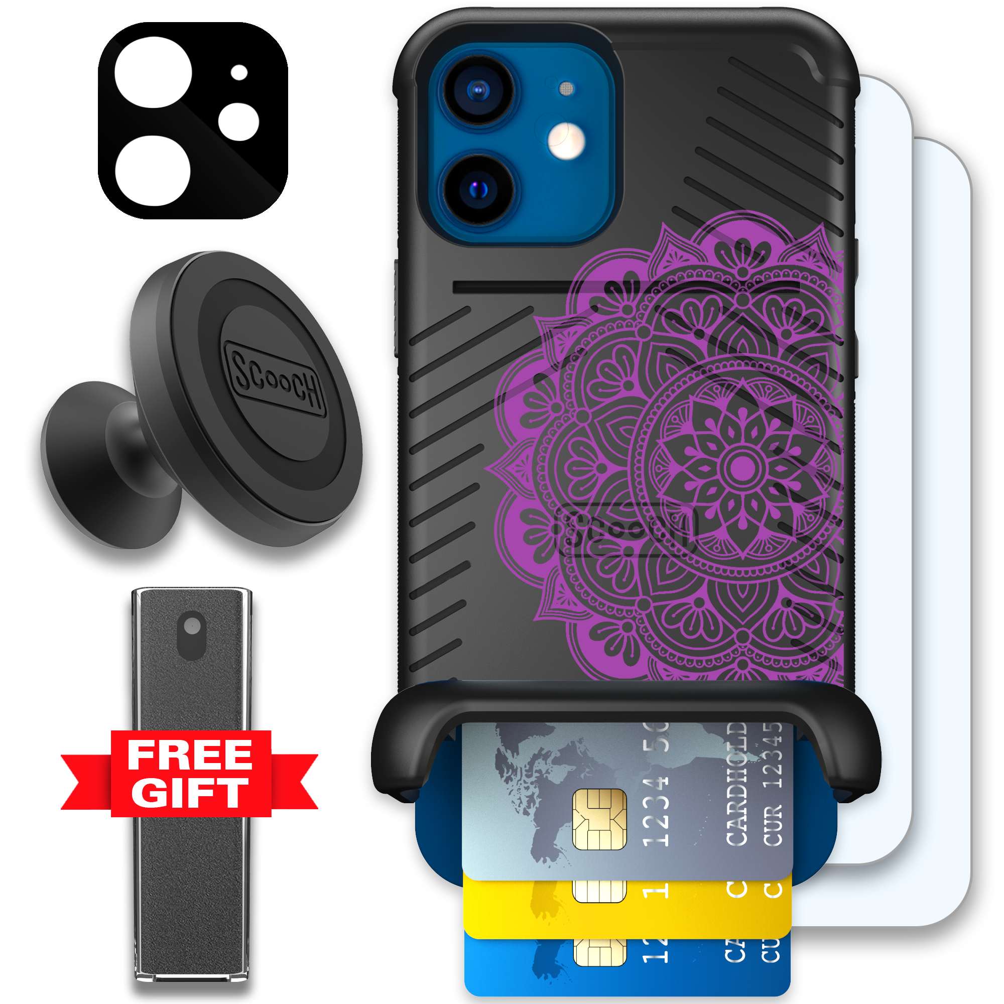 WMTE MANDALA iPhone 12 Defender Bundle