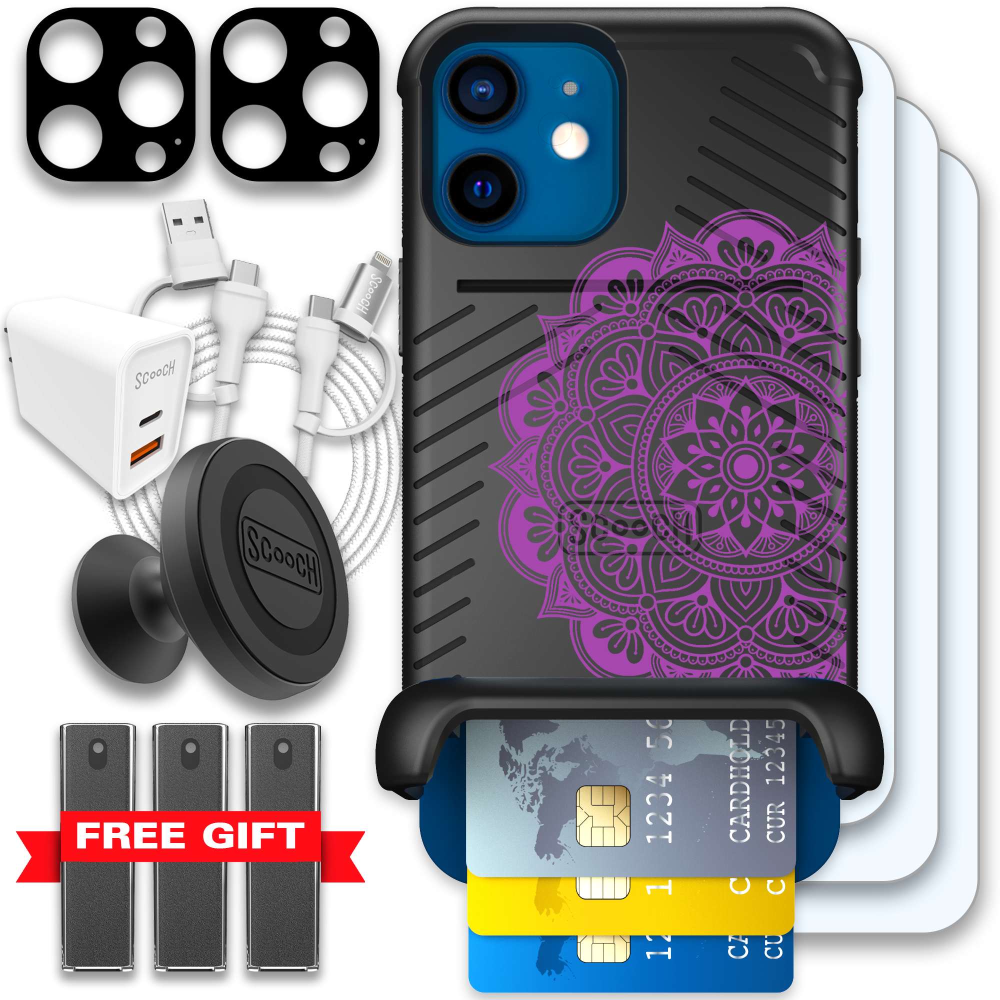 WMTE MANDALA iPhone 12 Pro Ultimate Bundle