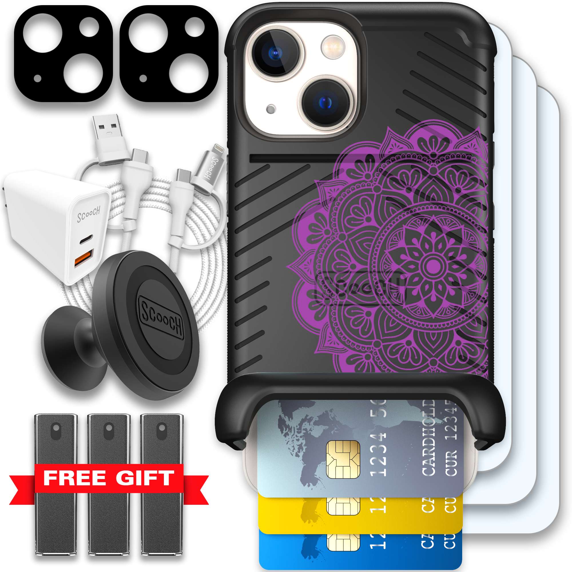 WMTE MANDALA iPhone 13 Mini Ultimate Bundle