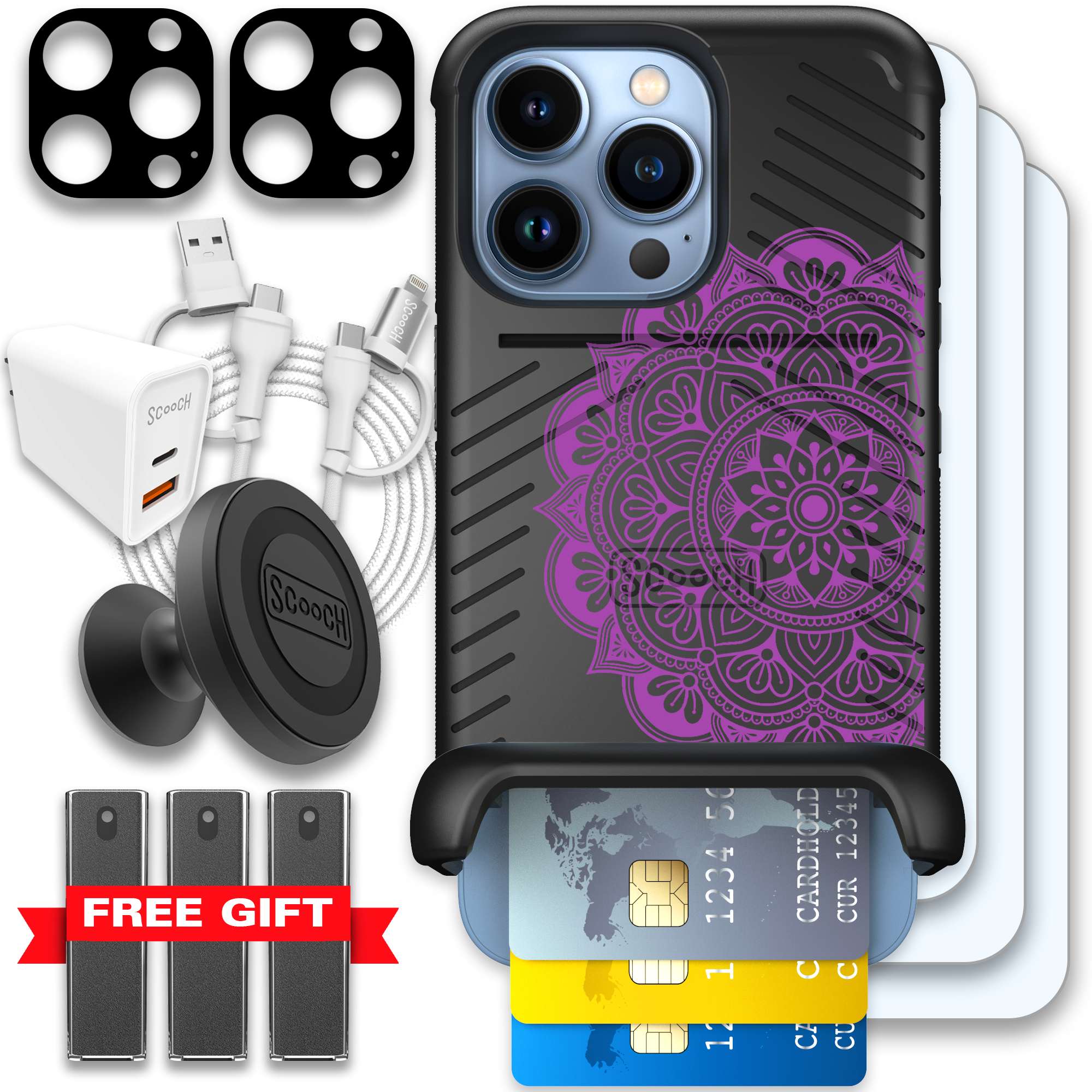 WMTE MANDALA iPhone 13 Pro Ultimate Bundle