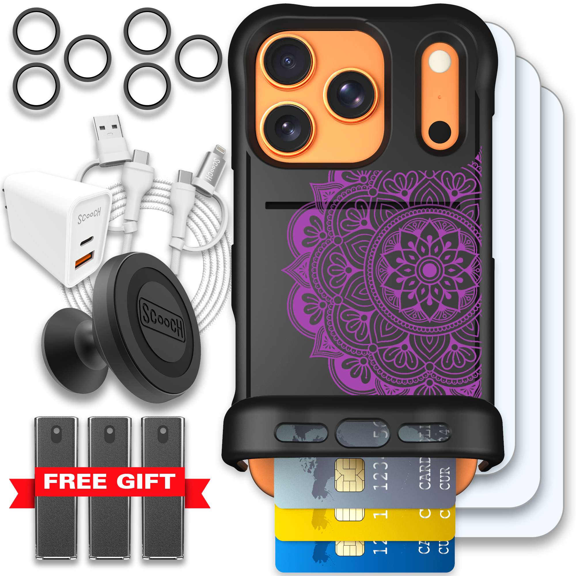 WMTE MANDALA iPhone 17 Pro Ultimate Bundle
