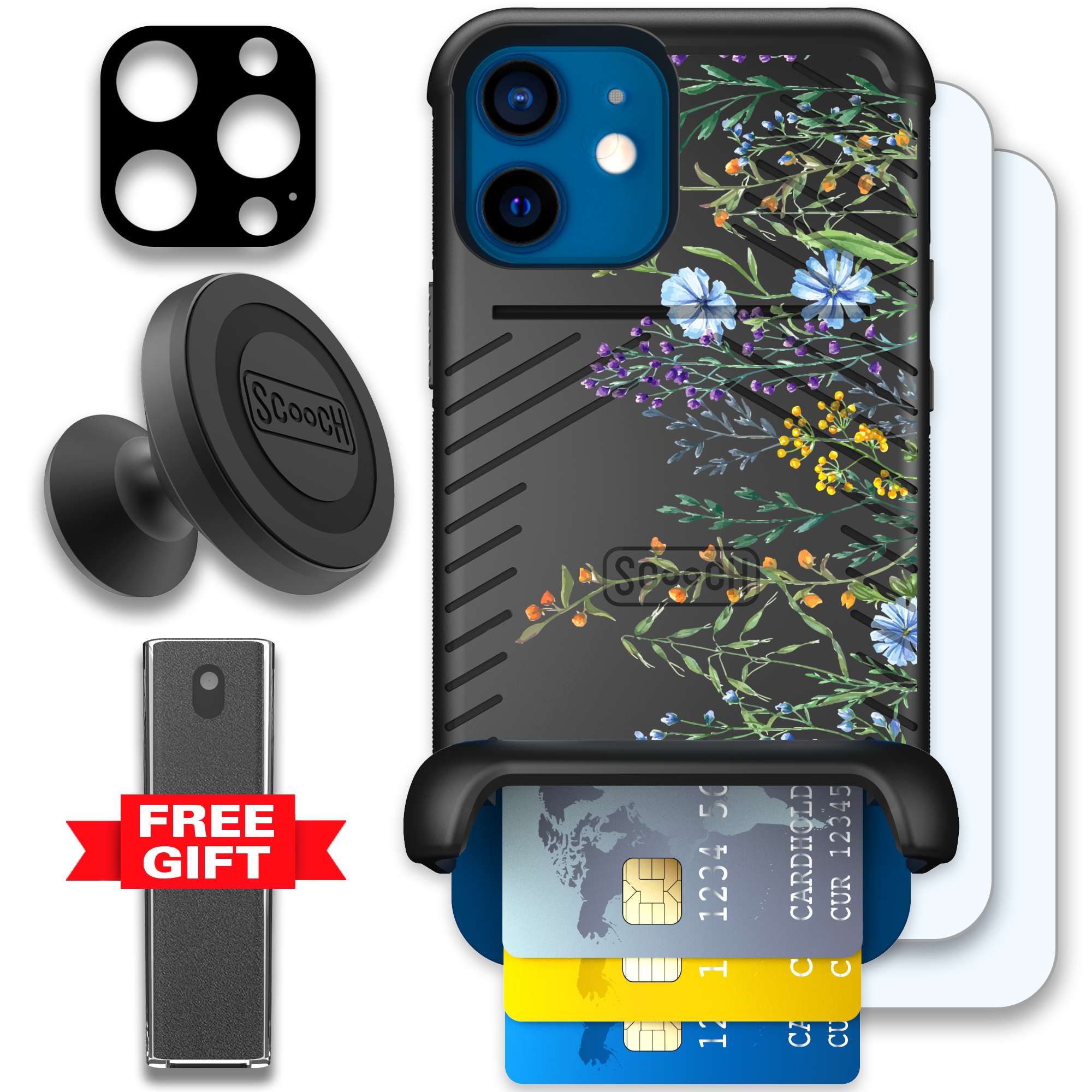 WMTE MDWBLOOM iPhone 12 Pro Defender Bundle