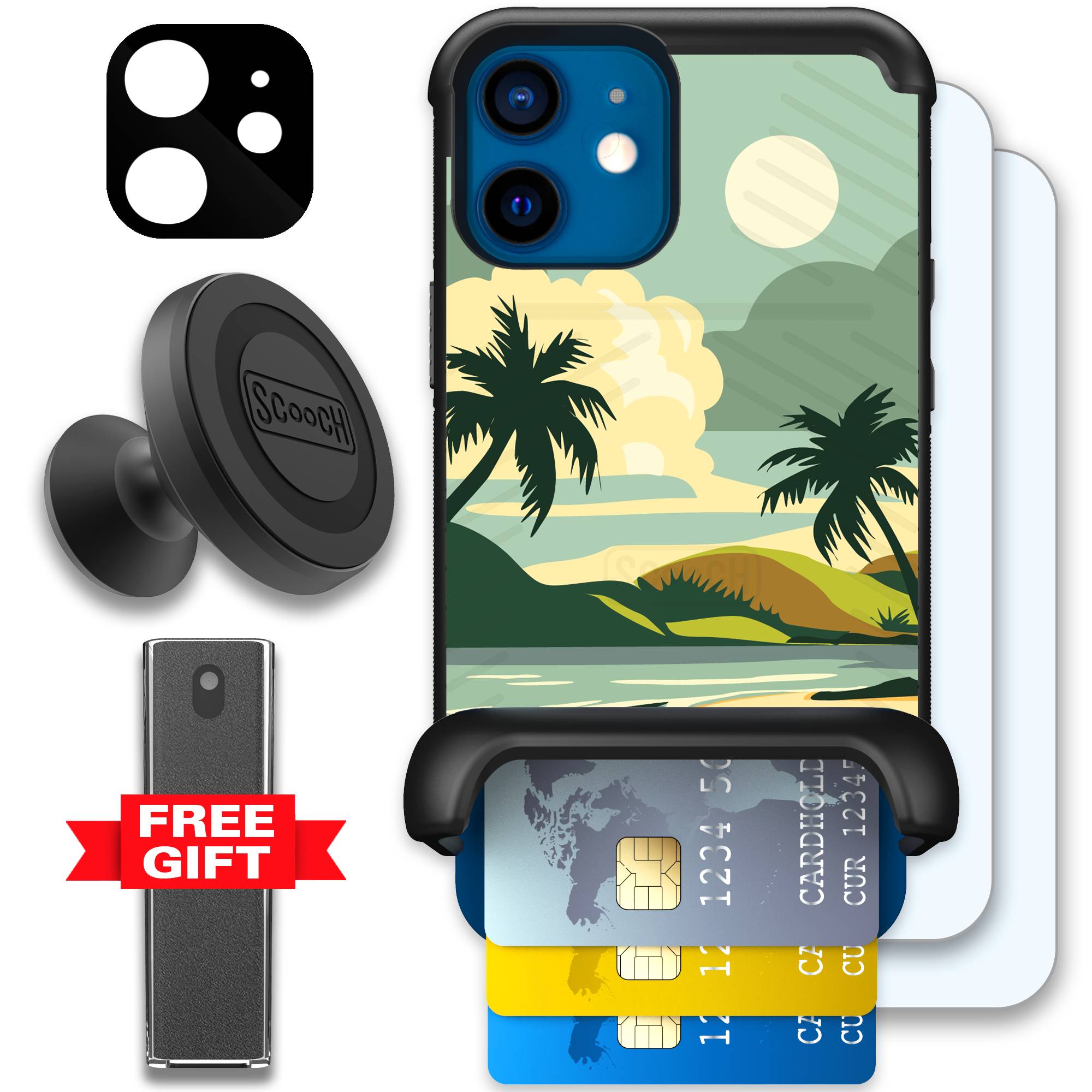 WMTE PDSCOVE iPhone 12 Mini Defender Bundle
