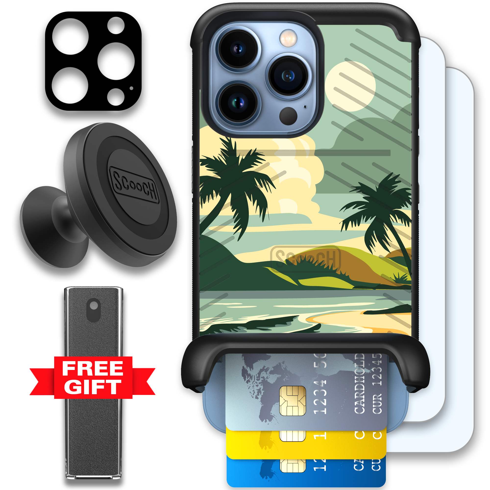 WMTE PDSCOVE iPhone 13 Pro Defender Bundle