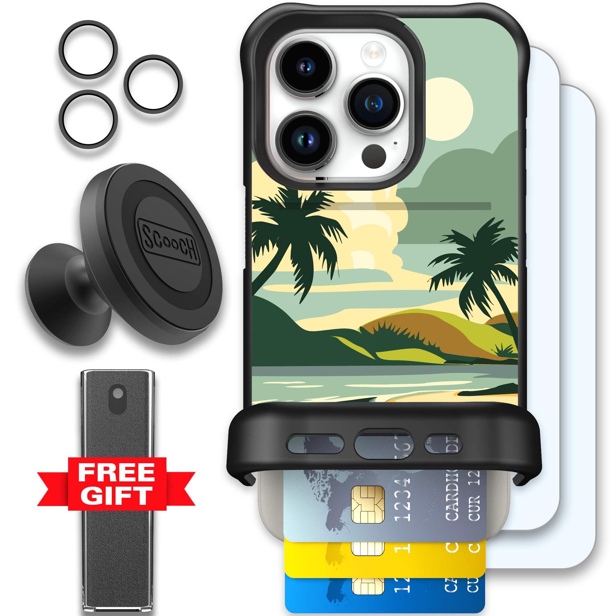 WMTE PDSCOVE iPhone 15 Pro Defender Bundle