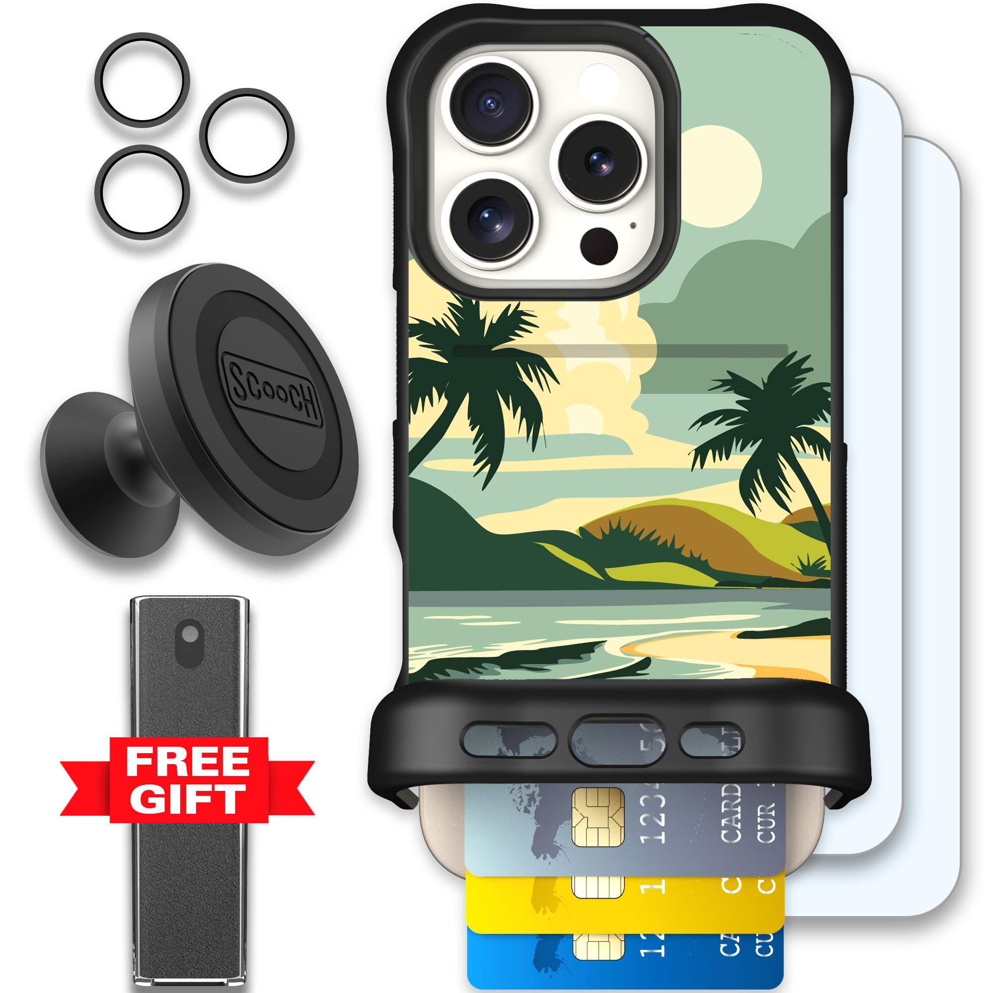 WMTE PDSCOVE iPhone 16 Pro Defender Bundle
