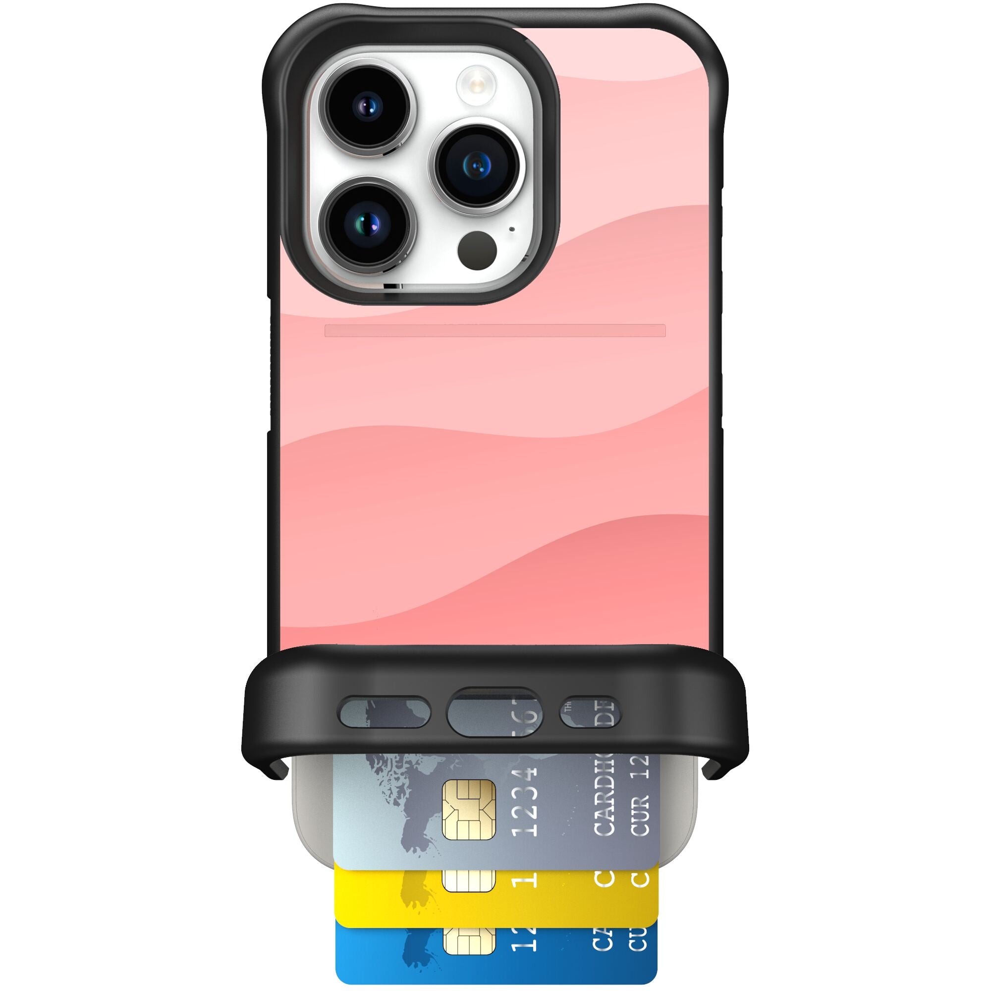 Wingmate Pink Waves for iPhone 15 Pro