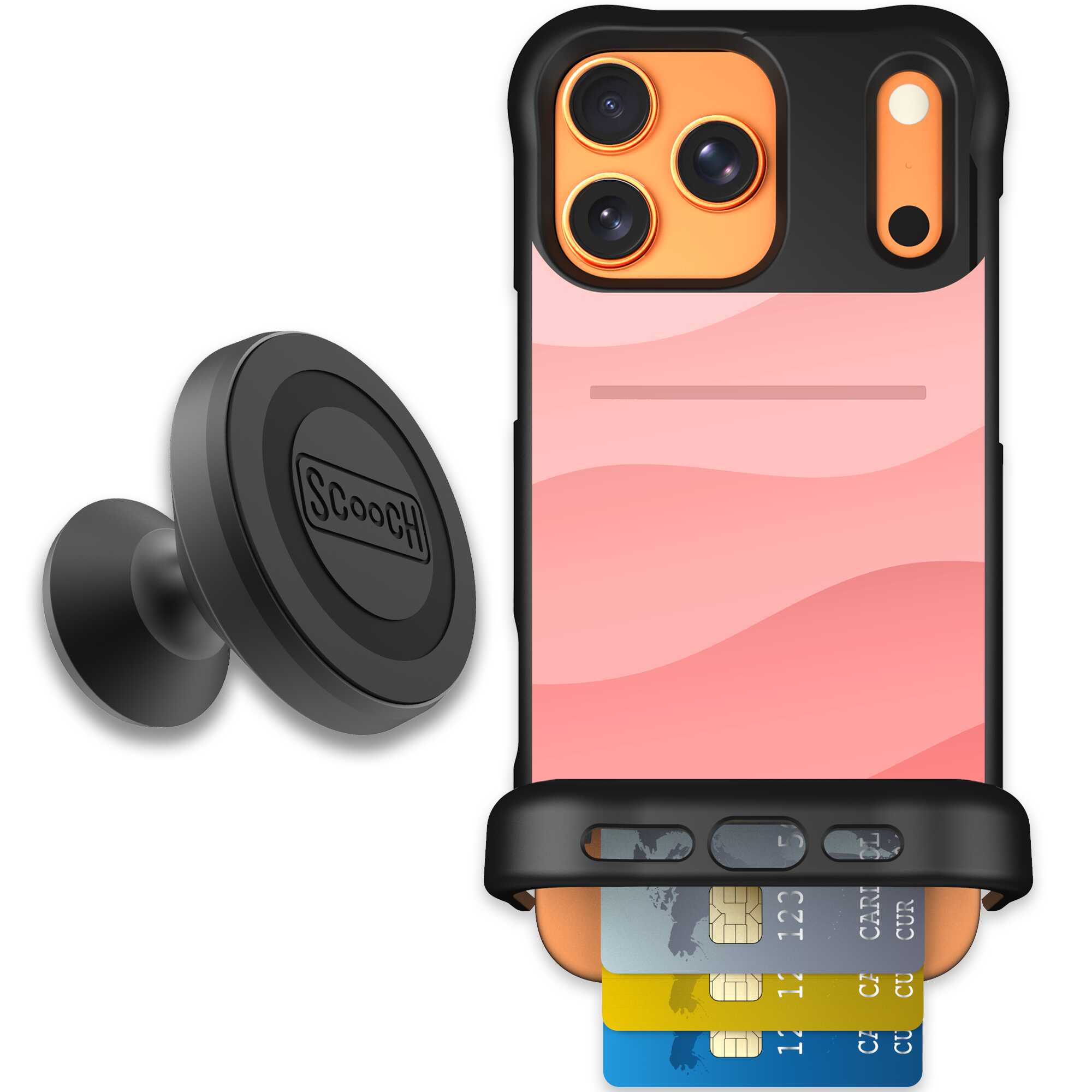 Wingmate Pink Waves for iPhone 17 Pro Max - Starter Bundle