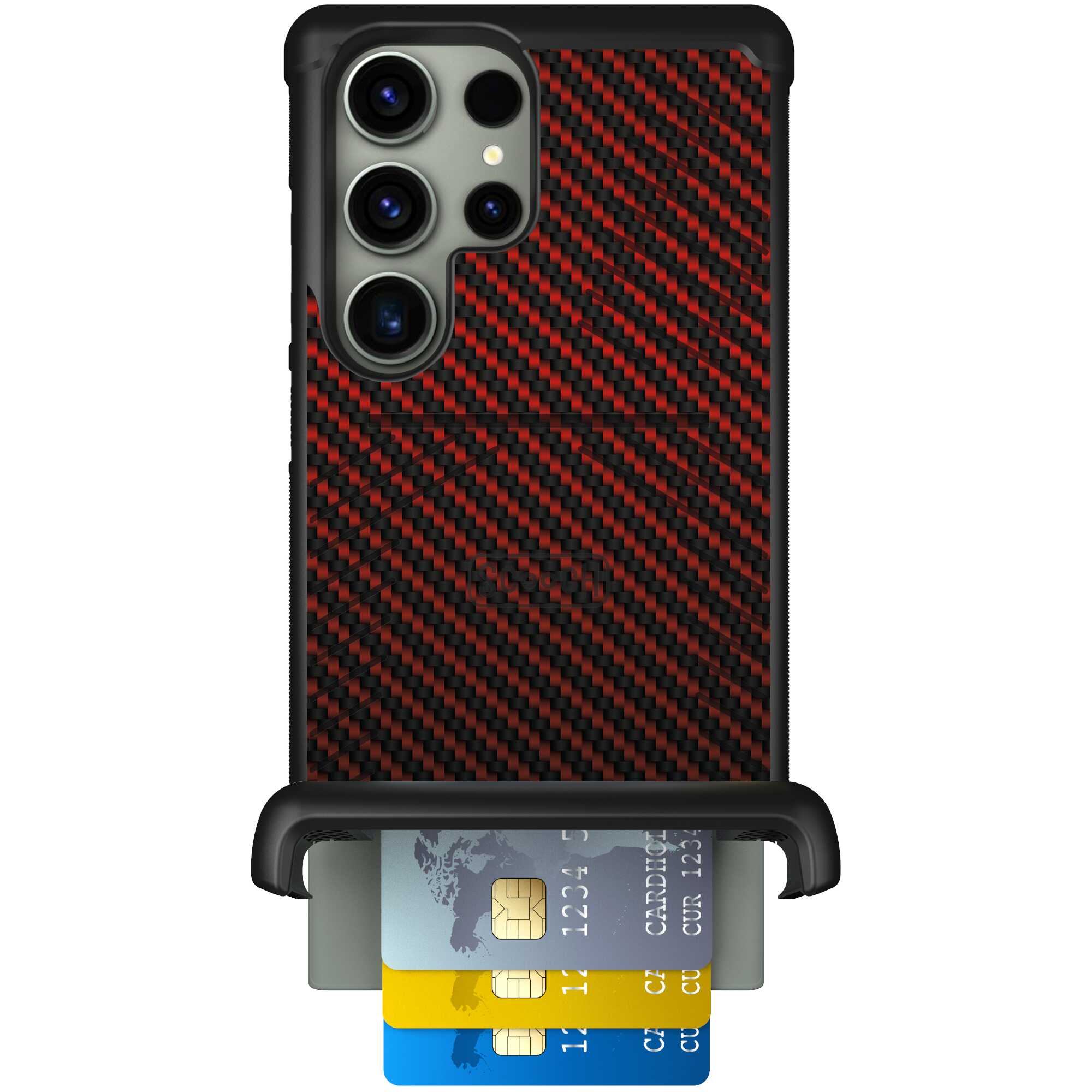 Red Carbon Fiber | website | Galaxy S23 Ultra | Case