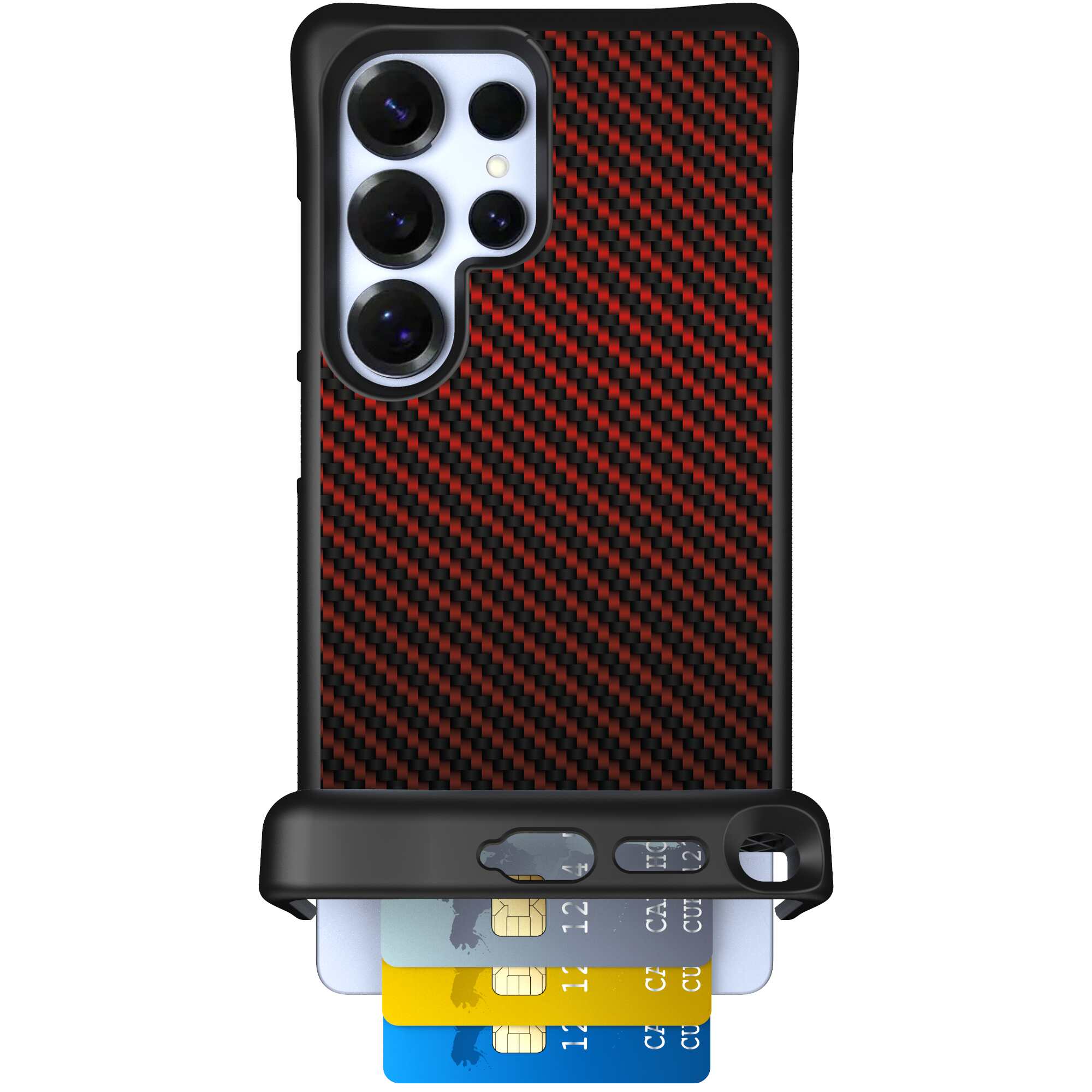 Red Carbon Fiber | website | Galaxy S25 Ultra | Case