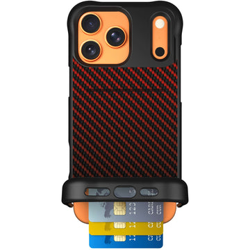 Wingmate in Red Carbon Fiber
