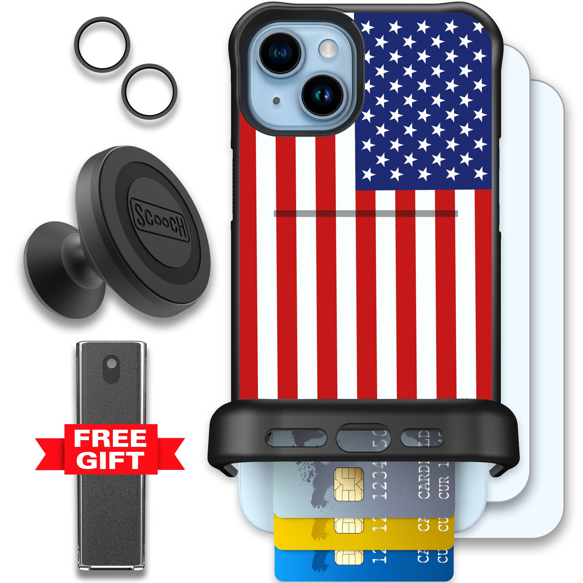 WMTE STARSTRP iPhone 15 Plus Defender Bundle