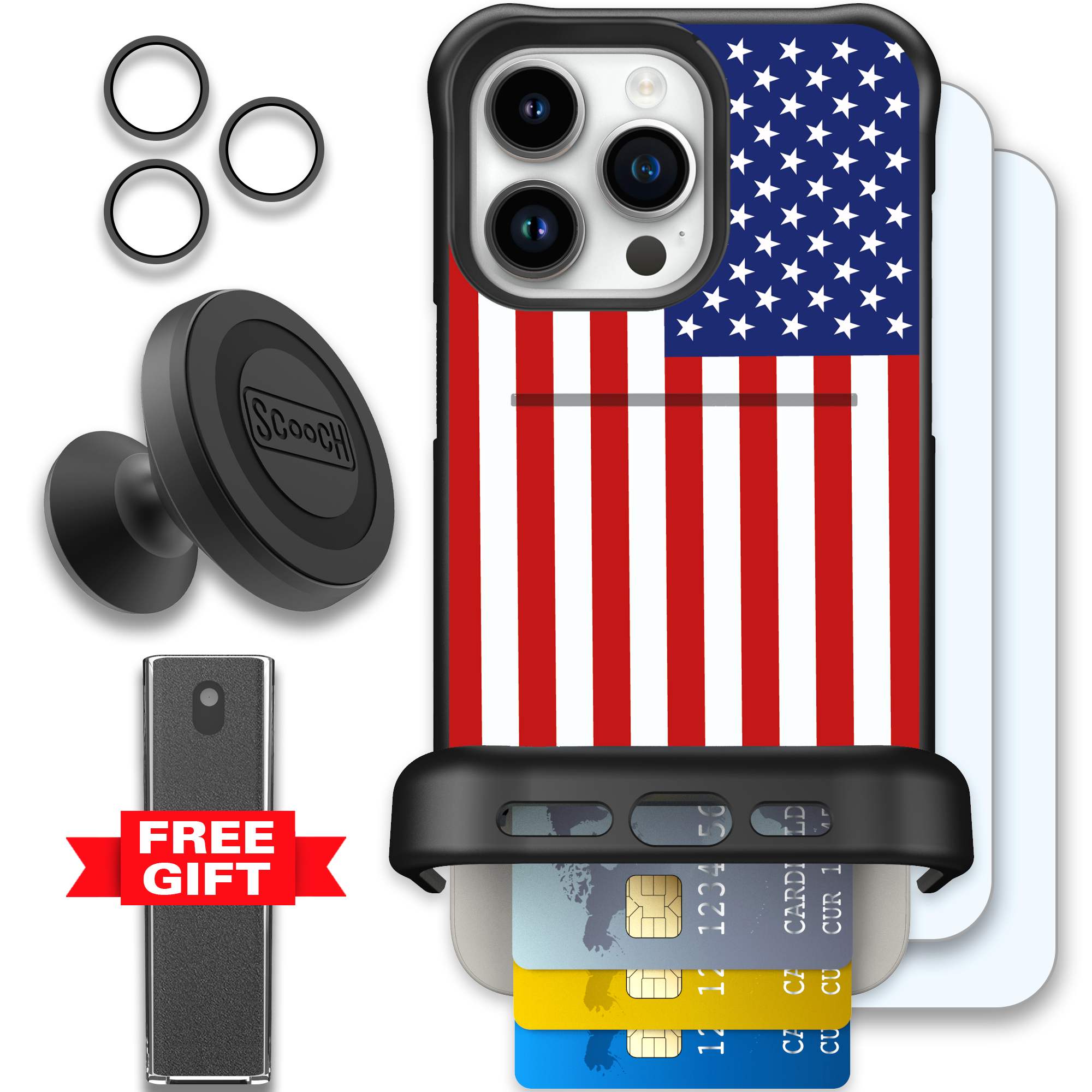 WMTE STARSTRP iPhone 15 Pro Max Defender Bundle