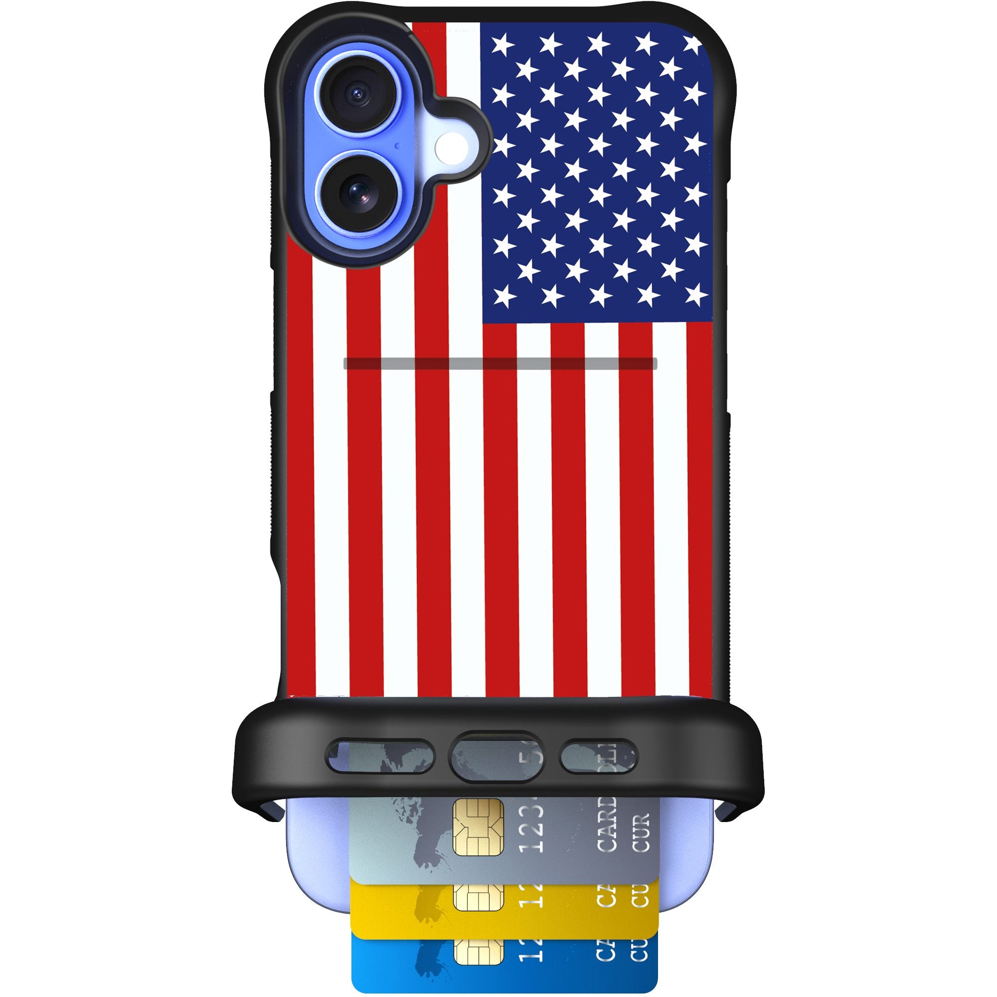 Wingmate - Stars and Stripes - iPhone 16 Plus