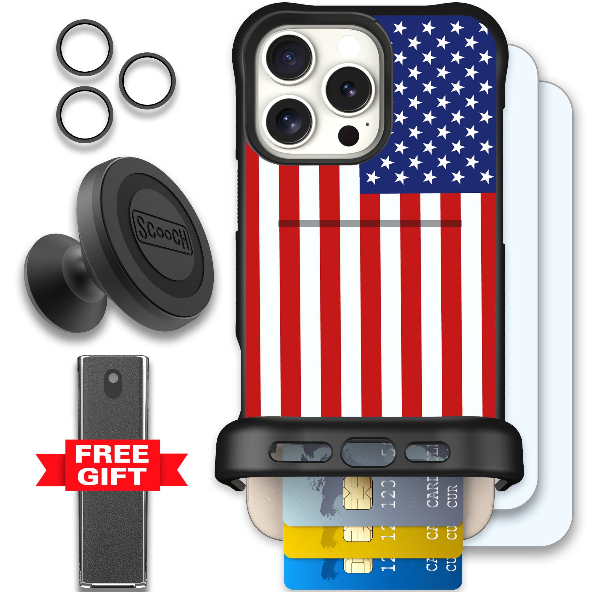 WMTE STARSTRP iPhone 16 Pro Max Defender Bundle