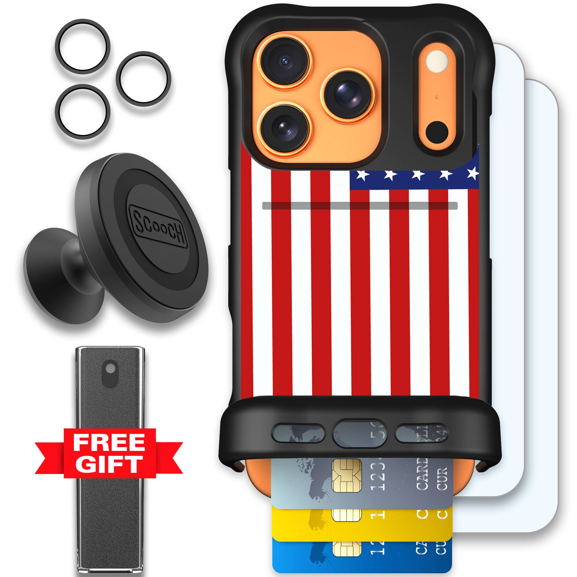 WMTE STARSTRP iPhone 17 Pro Defender Bundle