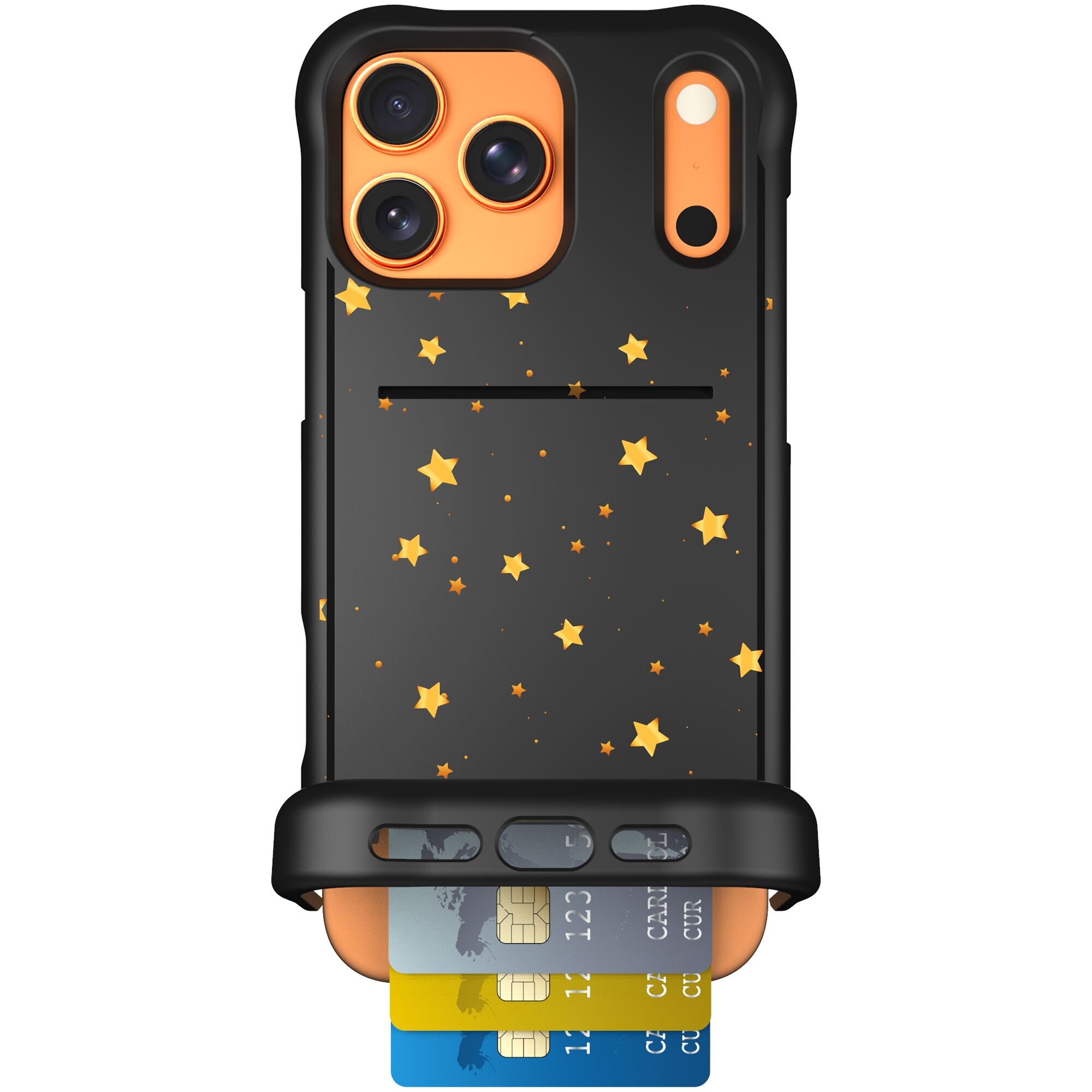 Wingmate Gold Stars for iPhone 17 Pro Max
