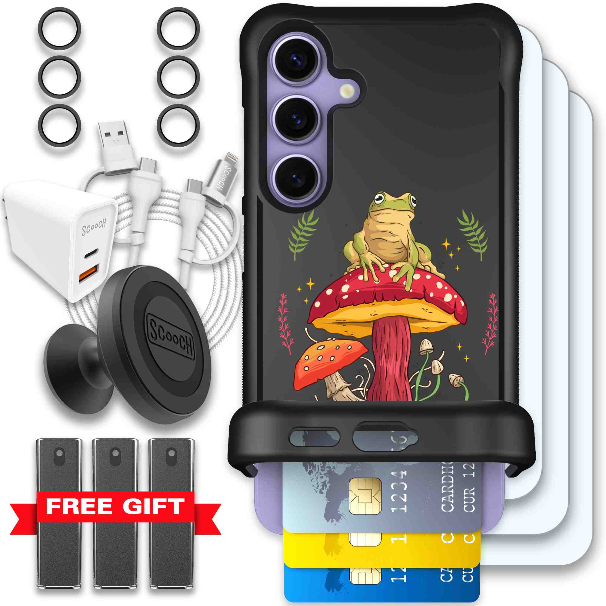 Toadstool Frog Bundle Image 138