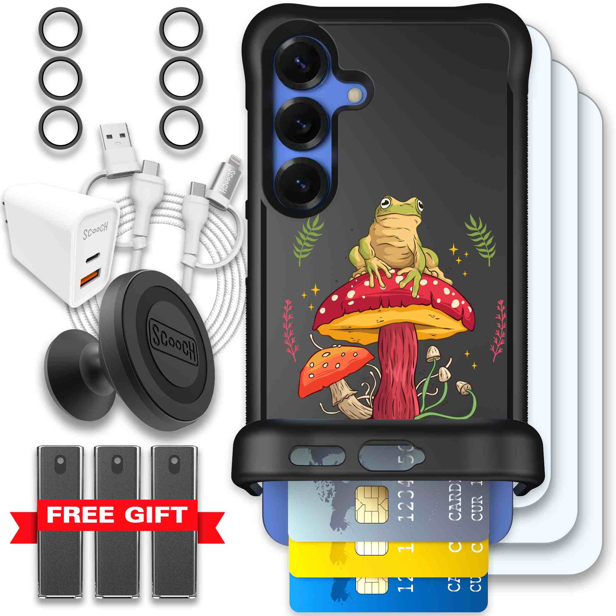 Toadstool Frog Bundle Image 126