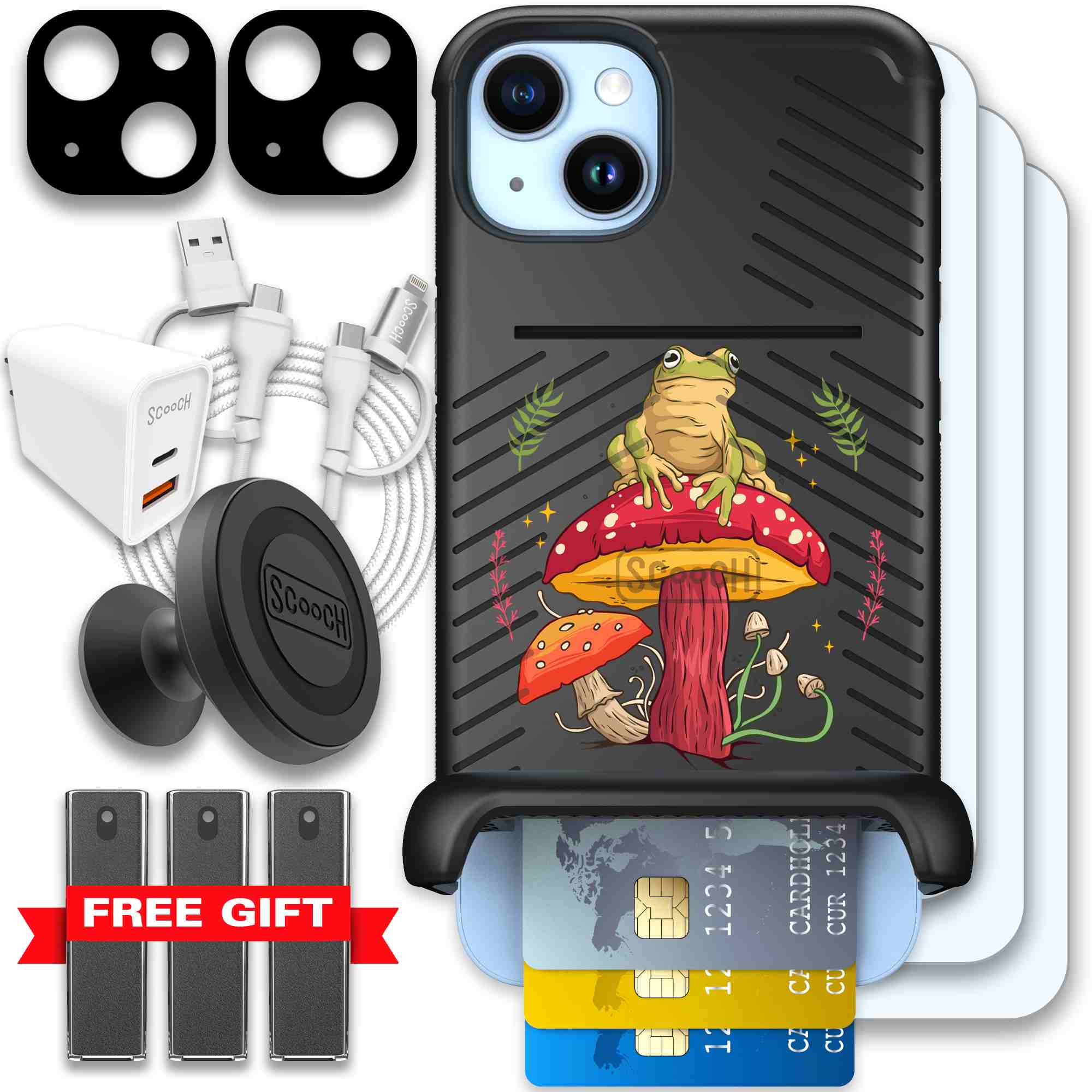 Toadstool Frog Bundle Image 064