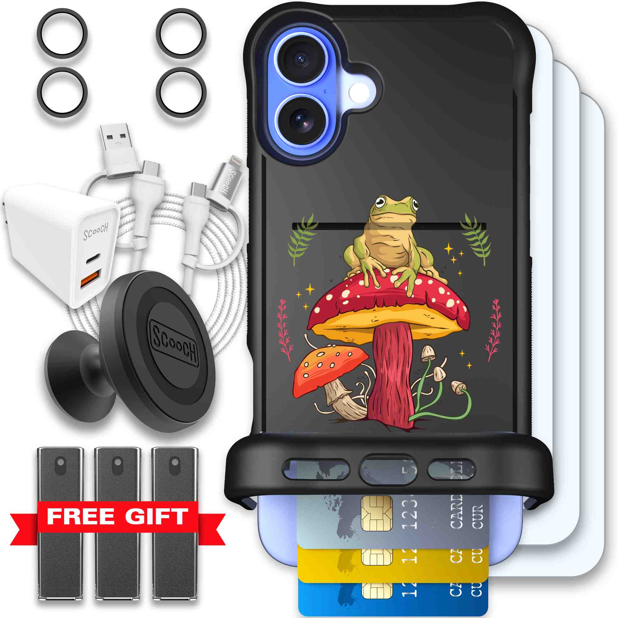 Toadstool Frog Bundle Image 032