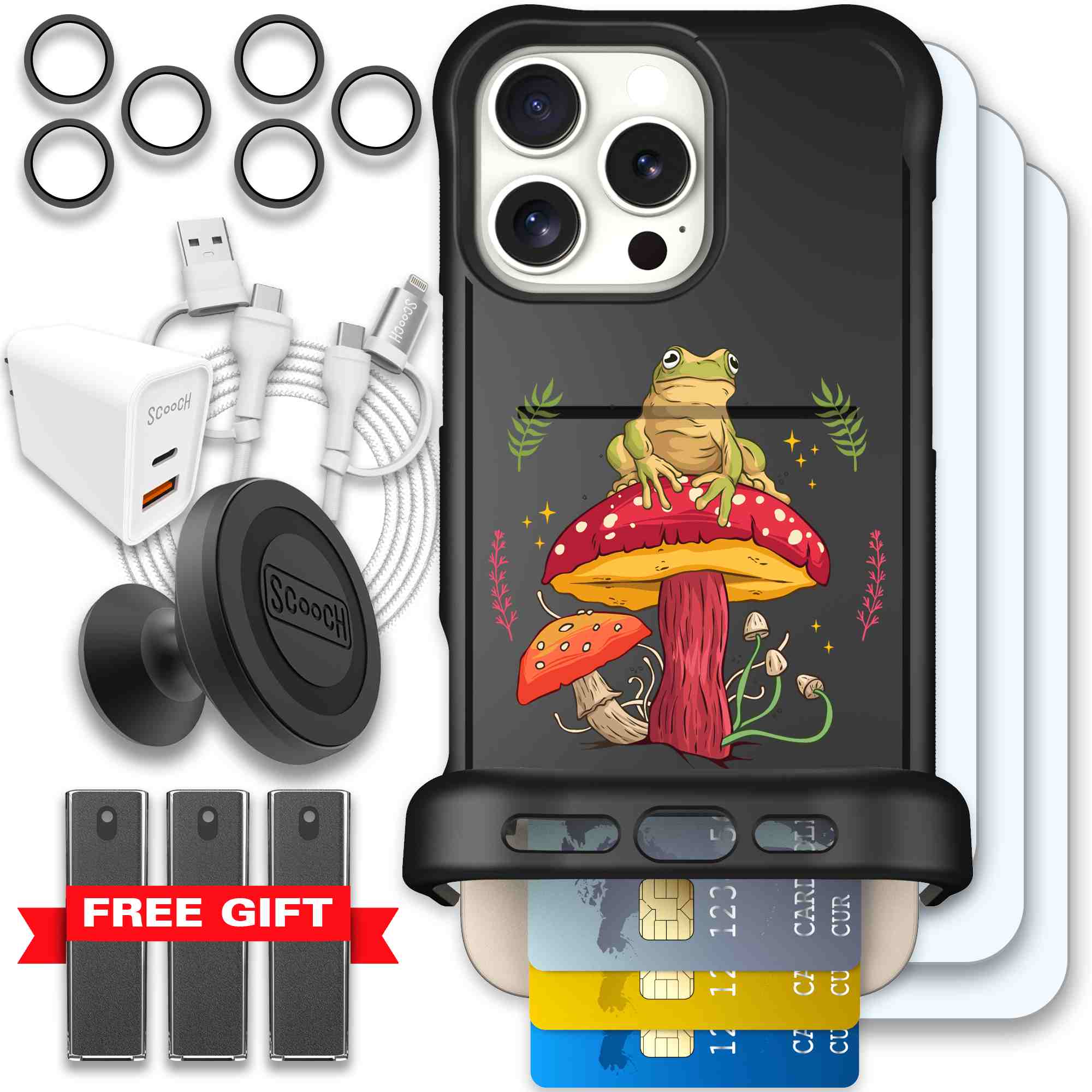 Toadstool Frog Bundle Image 024