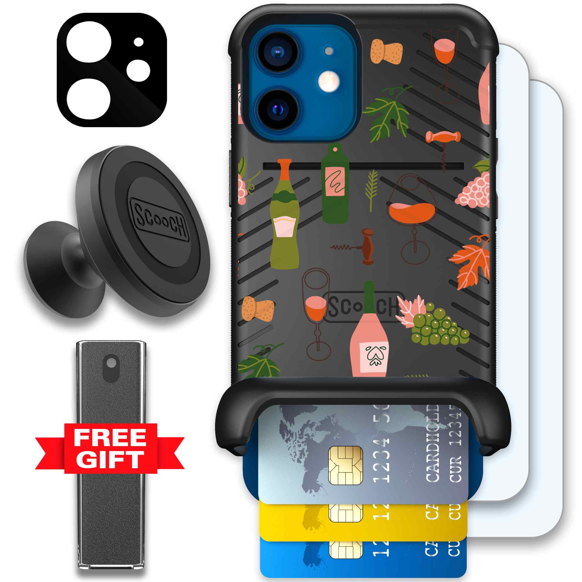 Vino Vibes | website | iPhone 12 mini | Defender Bundle
