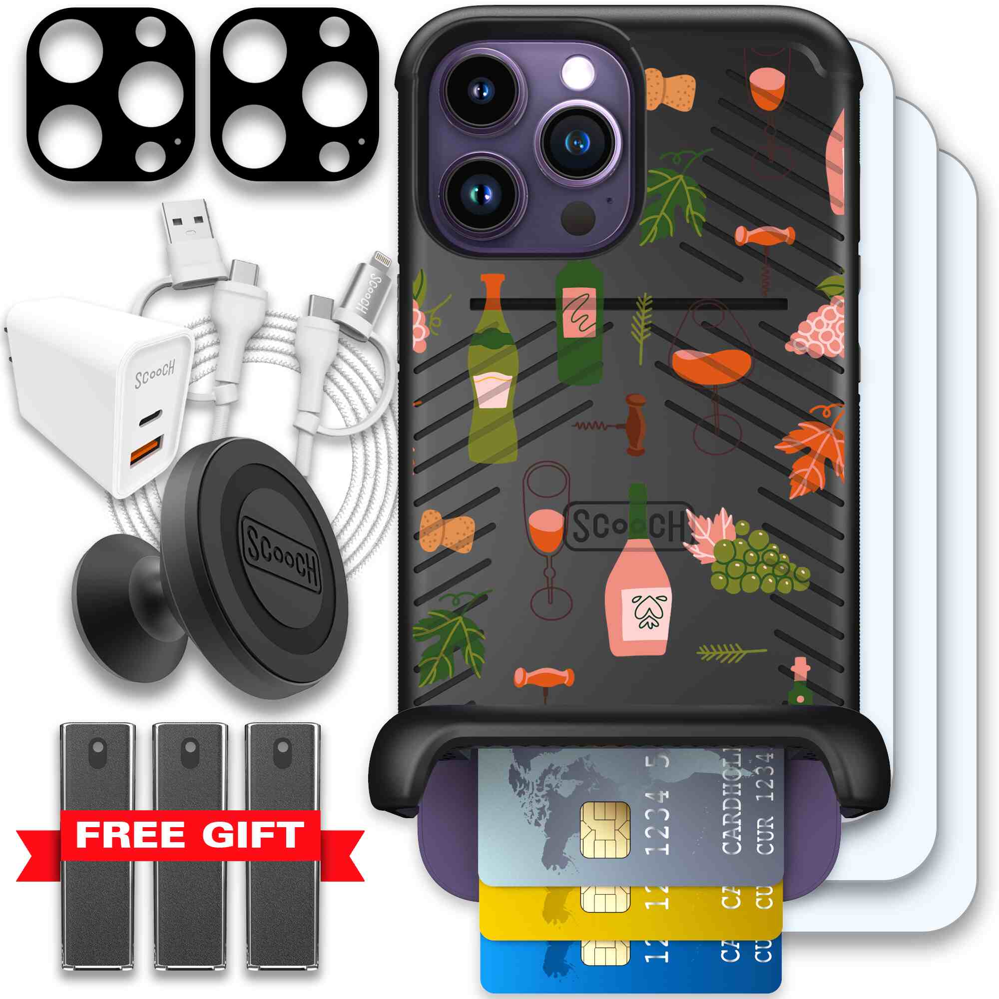 Vino Vibes | website | iPhone 14 Pro Max | Ultimate Bundle