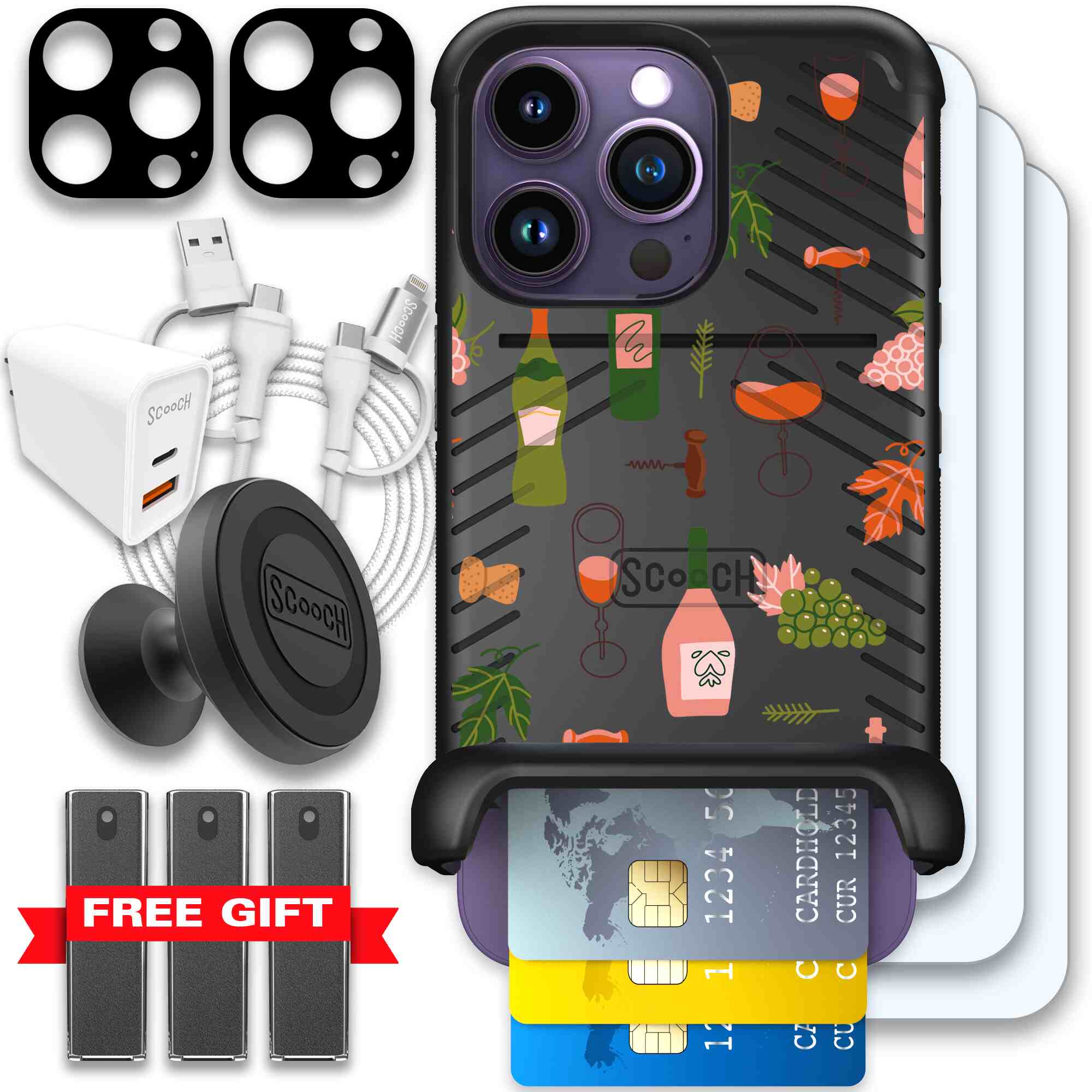 Vino Vibes | website | iPhone 14 Pro | Ultimate Bundle