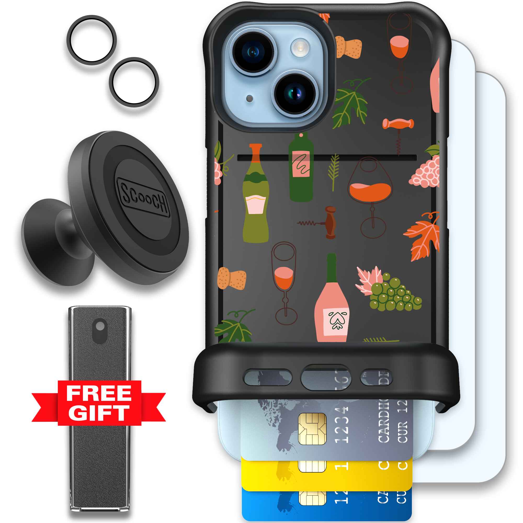 Vino Vibes | website | iPhone 15 | Defender Bundle