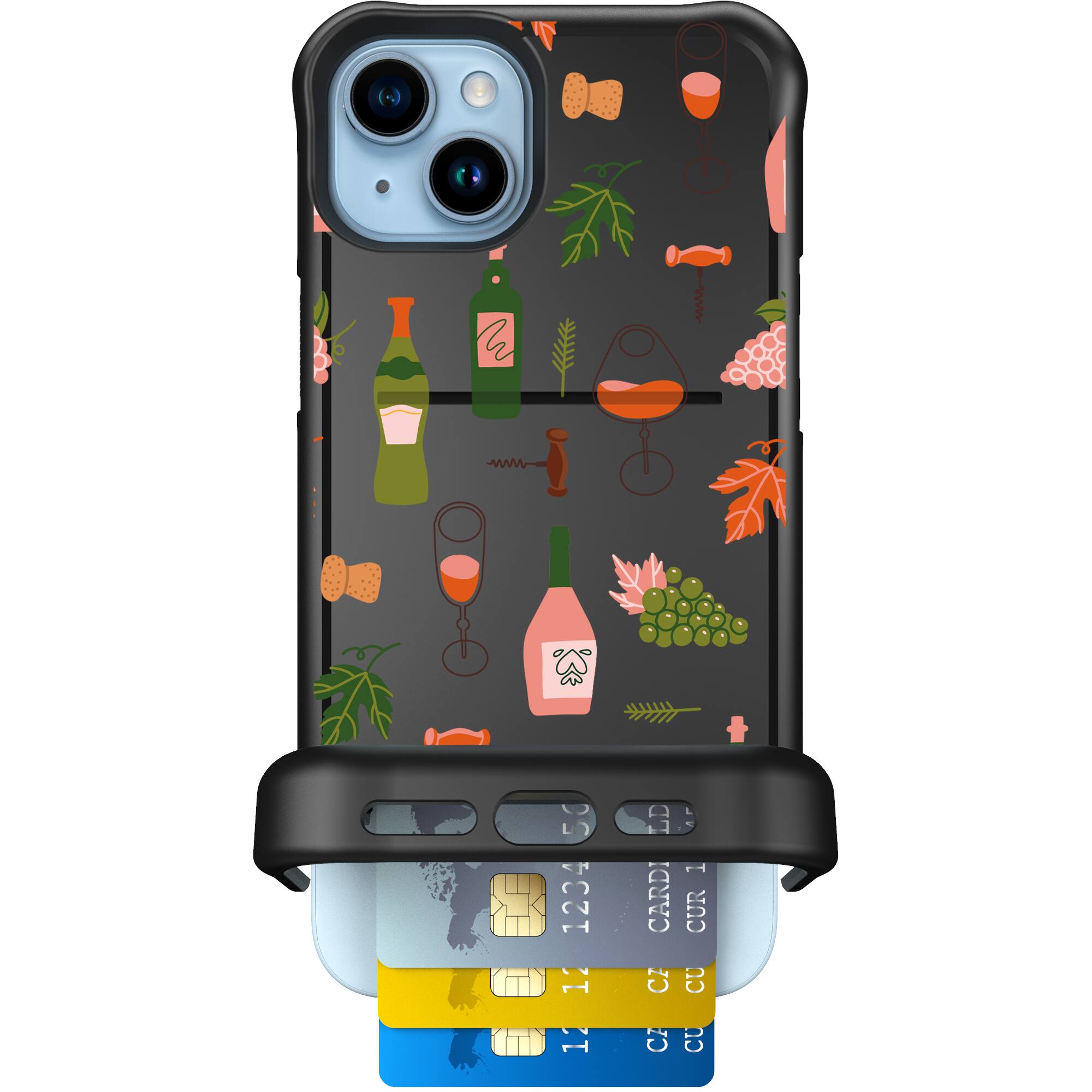 Vino Vibes | website | iPhone 15 Plus | Case