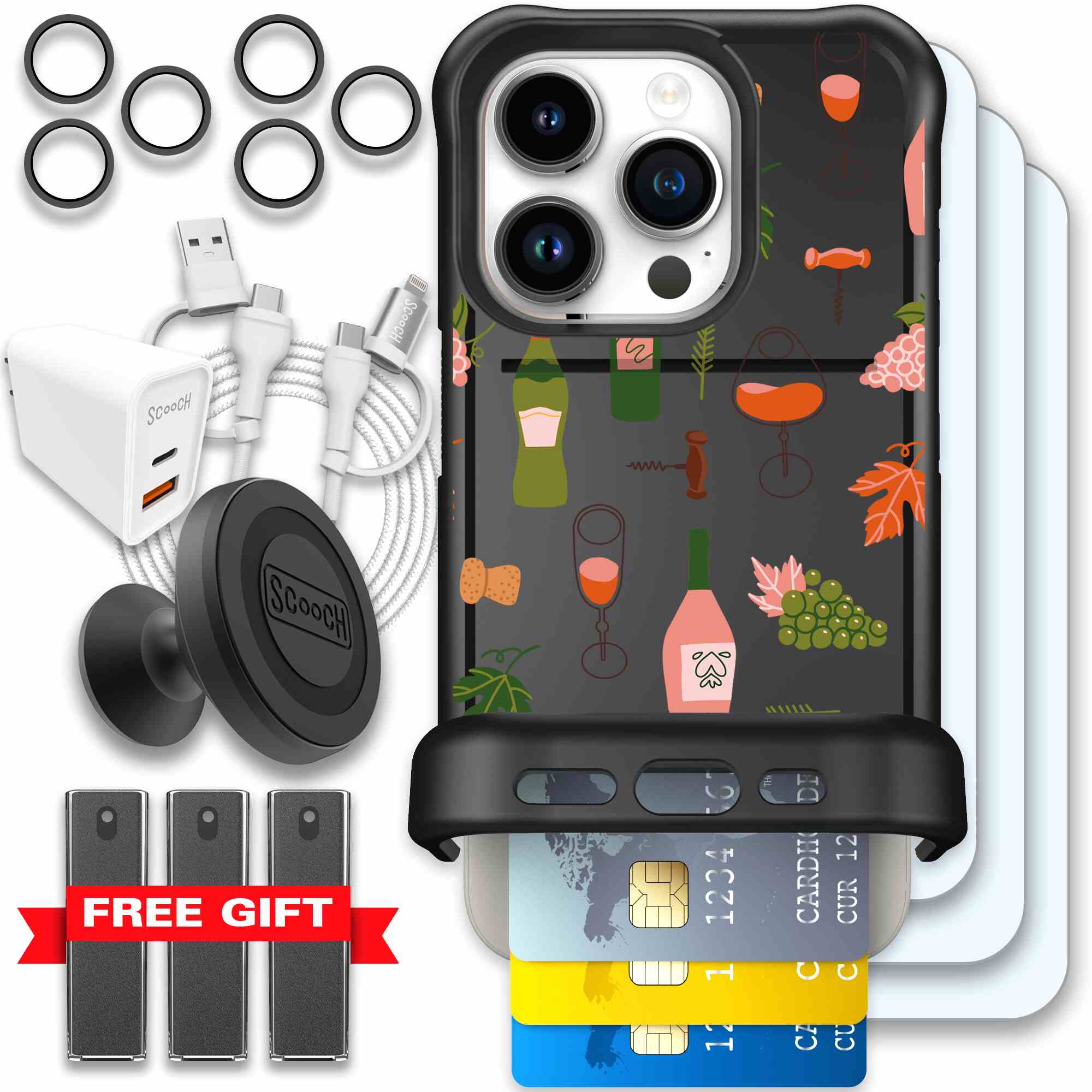 Vino Vibes | website | iPhone 15 Pro | Ultimate Bundle
