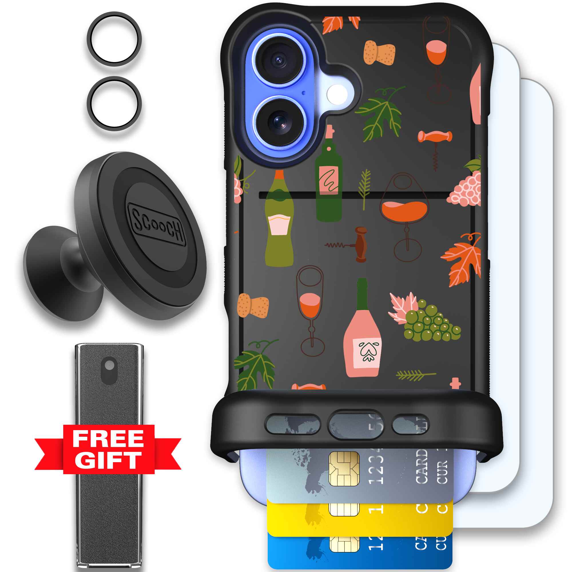 Vino Vibes | website | iPhone 16 | Defender Bundle