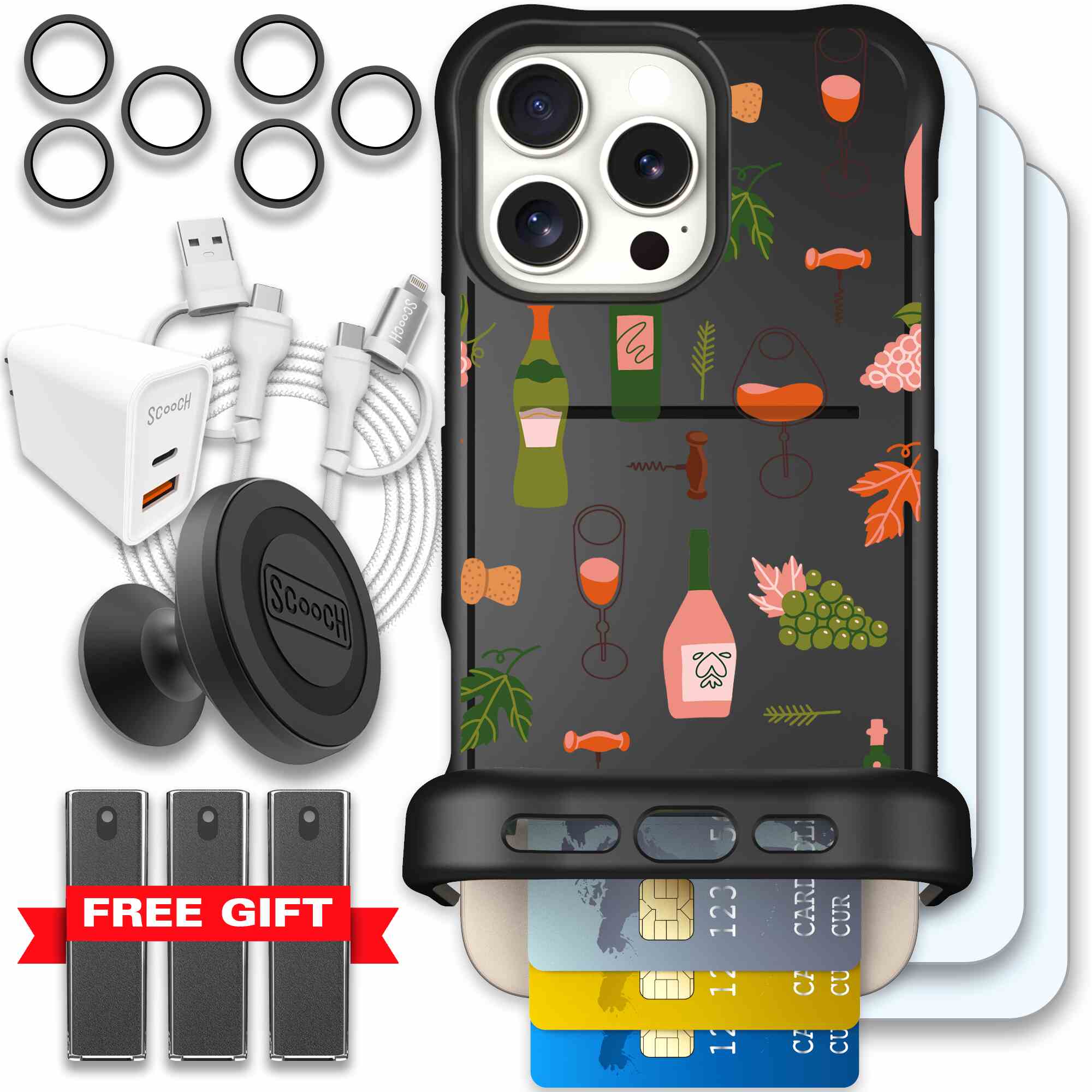 Vino Vibes | website | iPhone 16 Pro Max | Ultimate Bundle